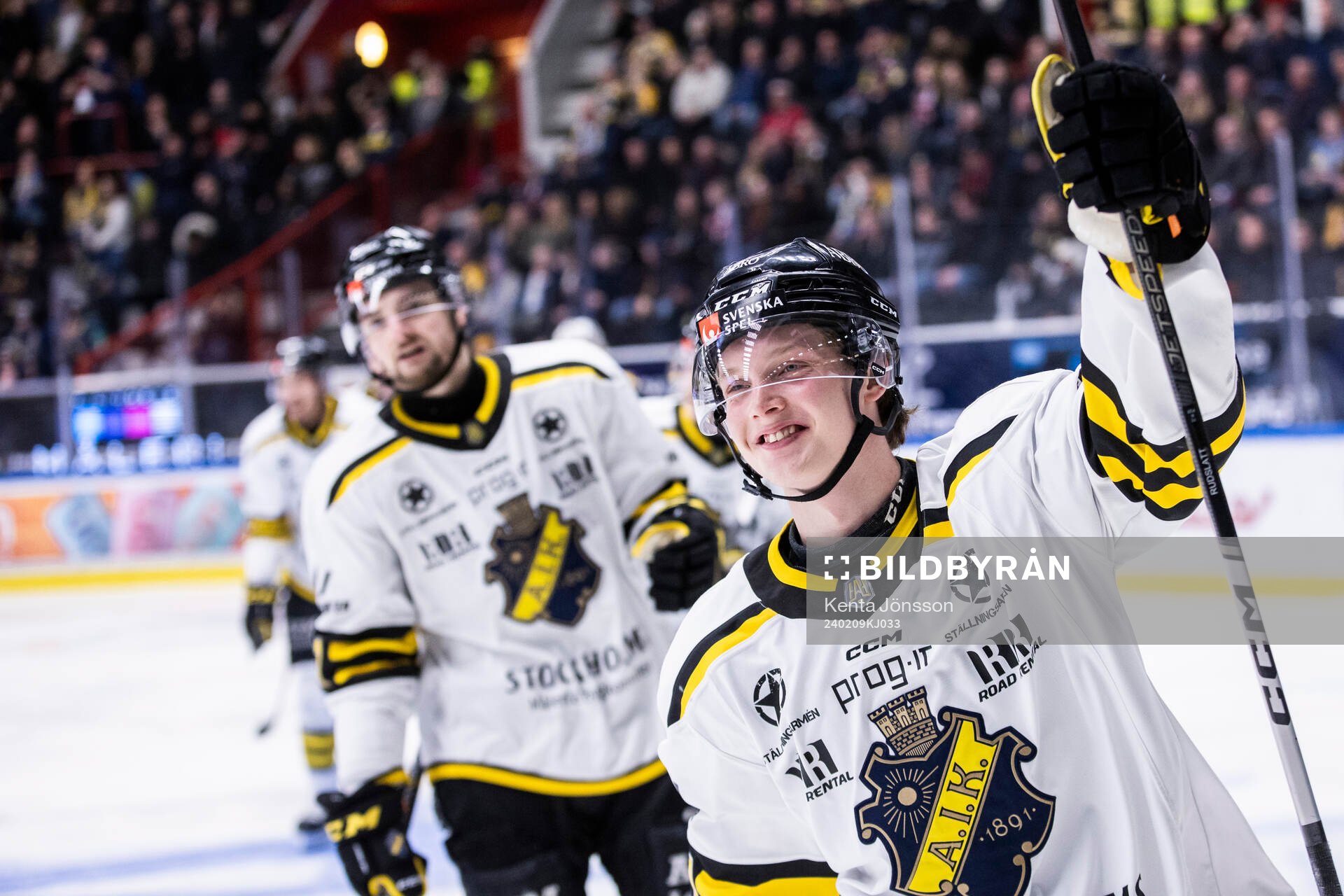 AIKs Rasmus Rudslätt jublar