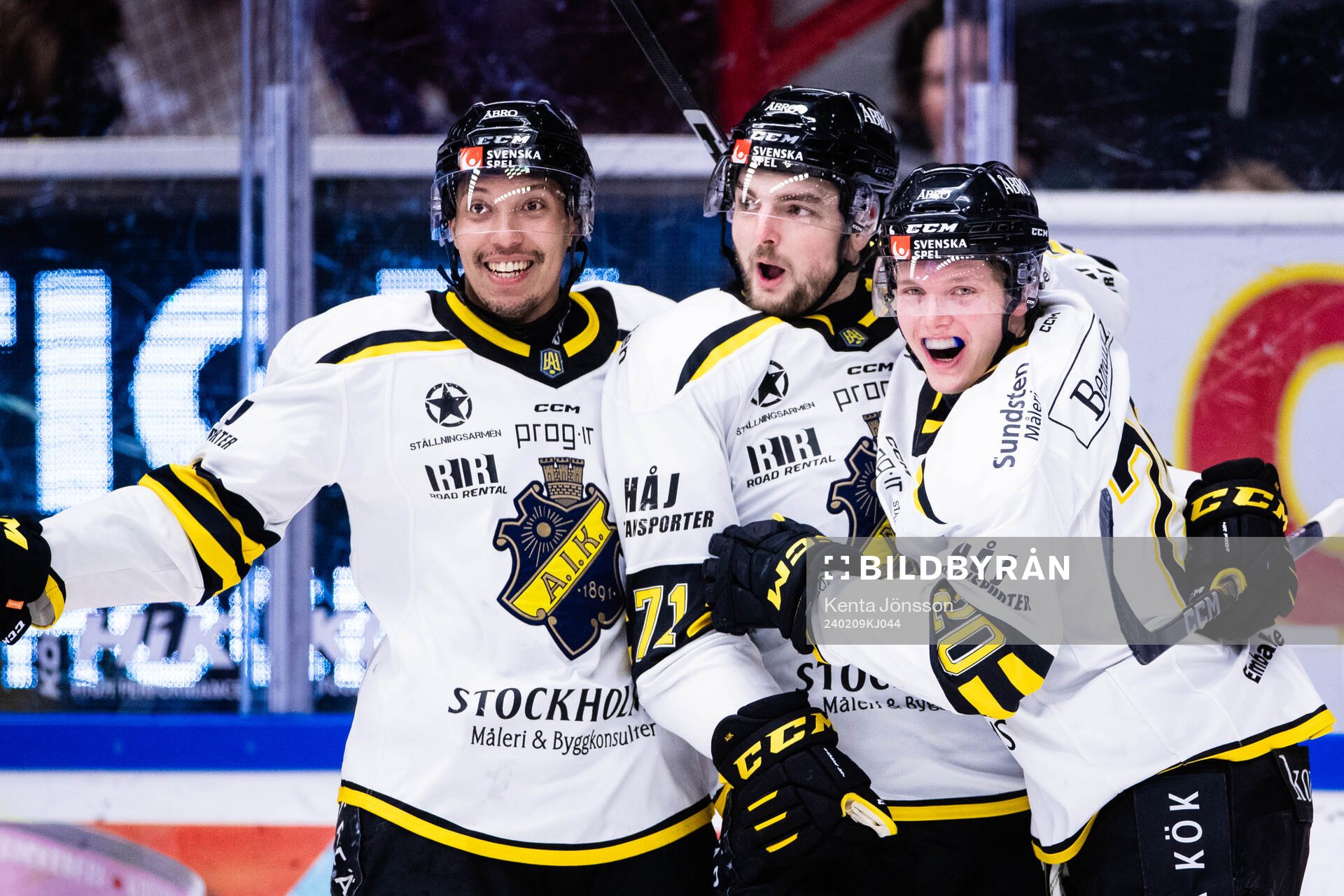 AIKs Rasmus Rudslätt jublar