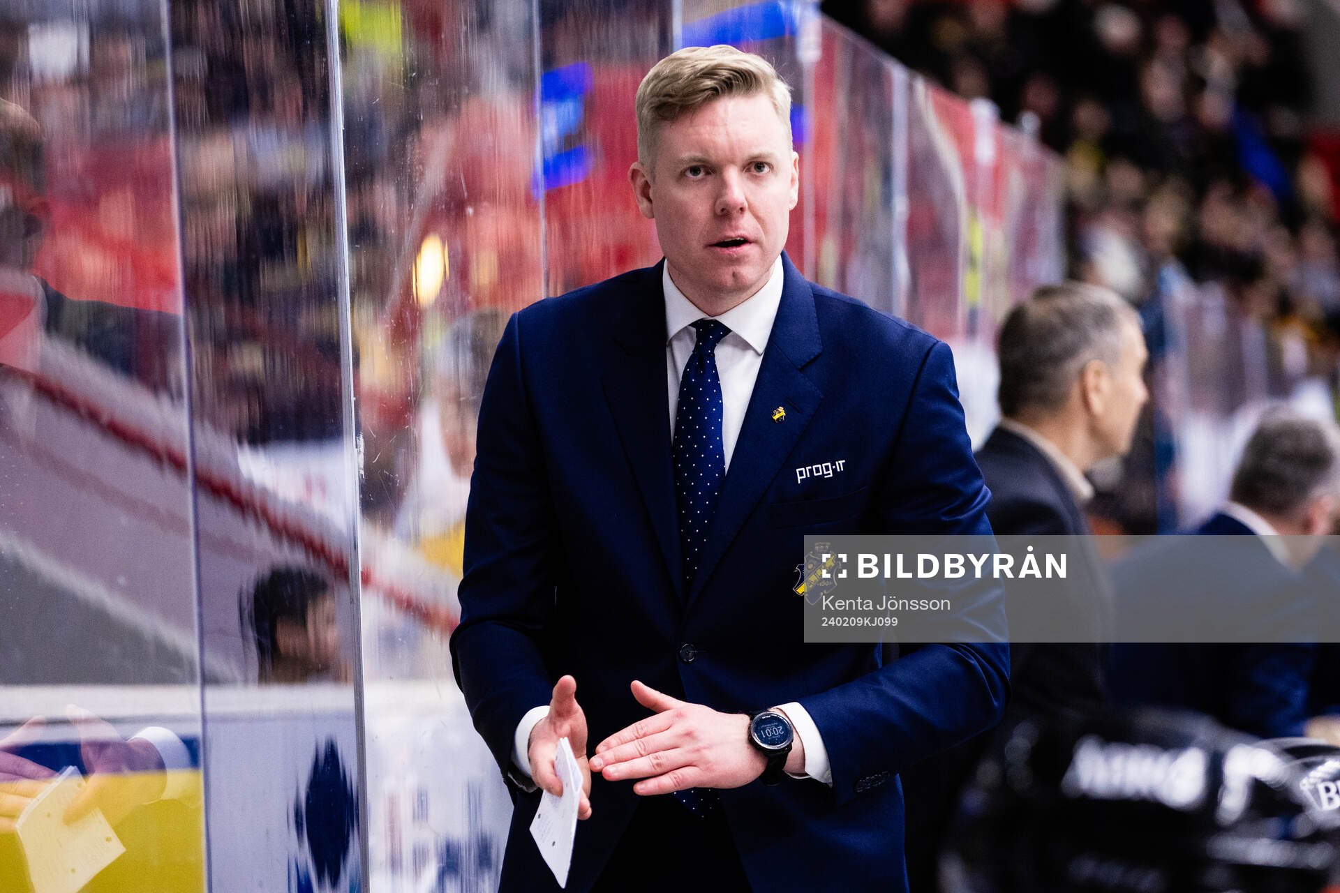 AIKs tränare Anton Blomqvist