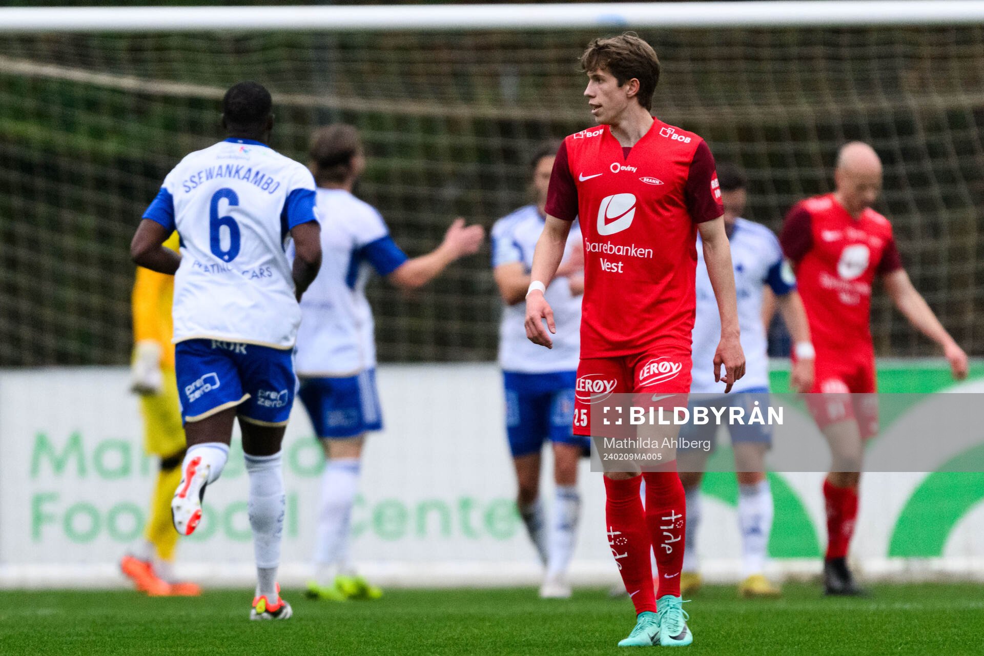 Niklas Jensen Wassberg of Brann looks dejected