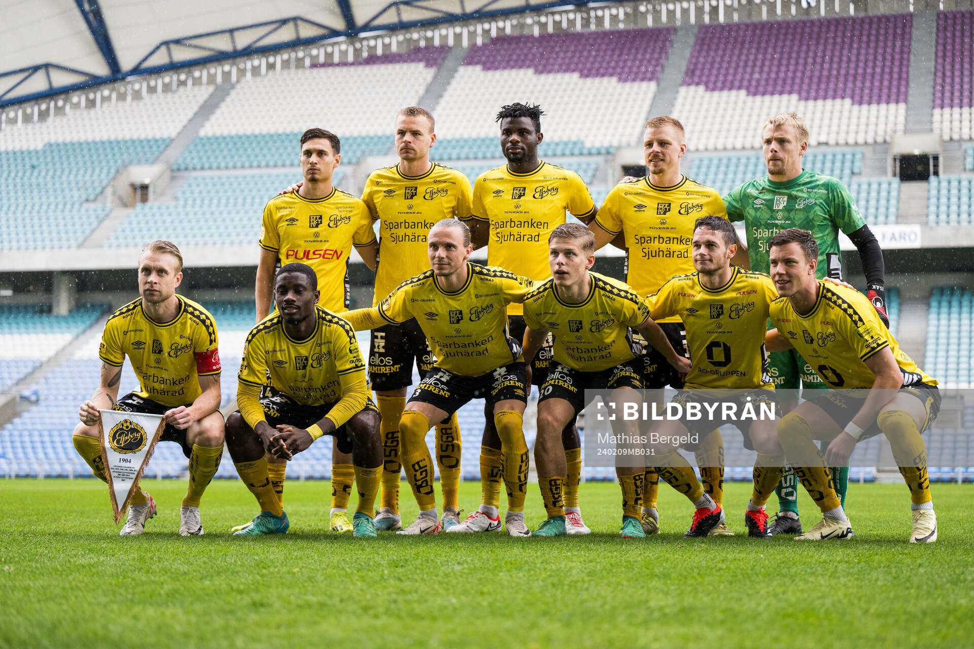 The starting eleven of Elfsborg