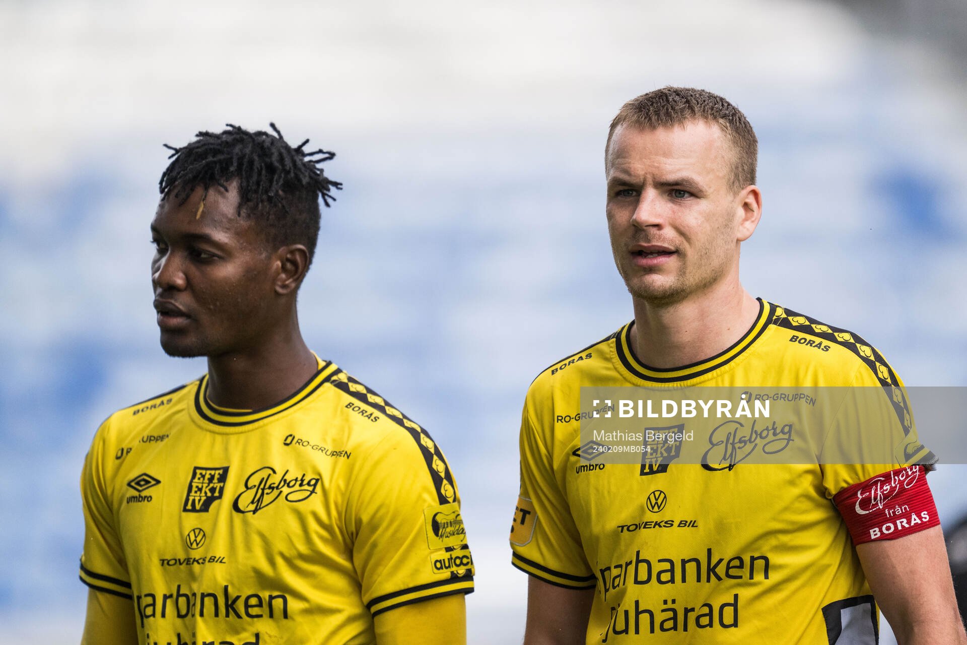 Jalal Abdullah and Gustav Henriksson of Elfsborg