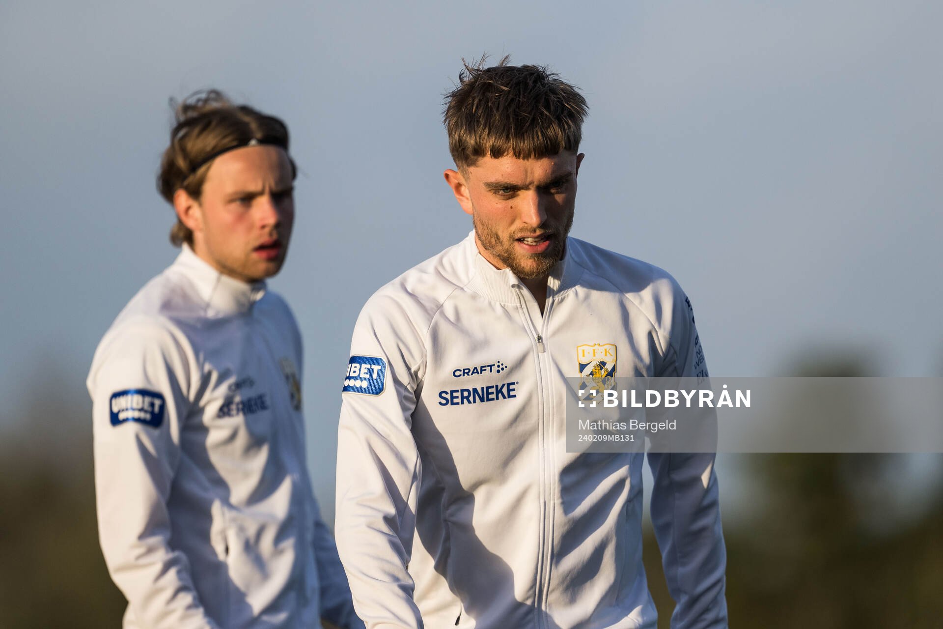 Oscar Pettersson and Andreas Pyndt of IFK Göteborg