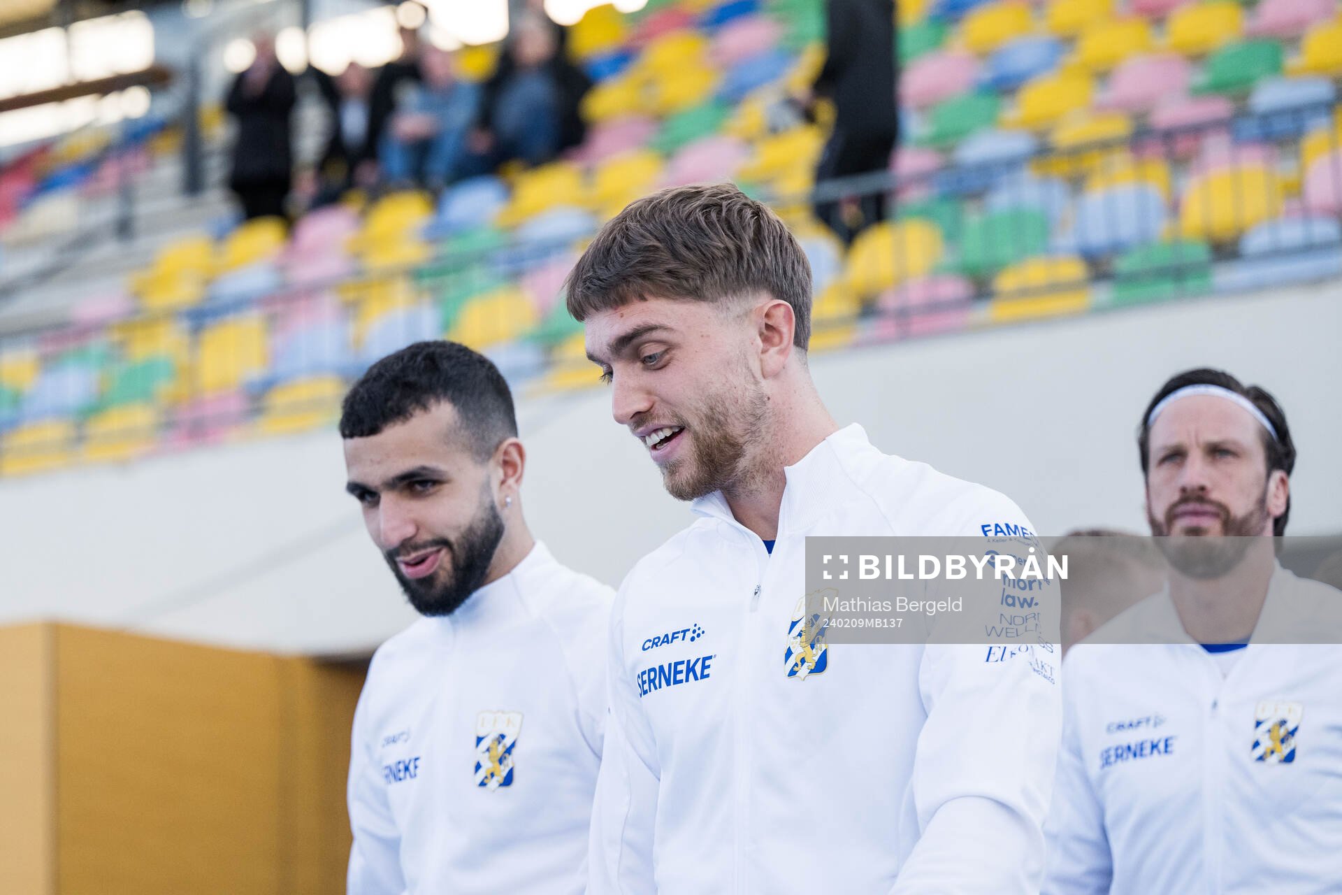 Alai Hussain Ghasem and Andreas Pyndt of IFK Göteborg