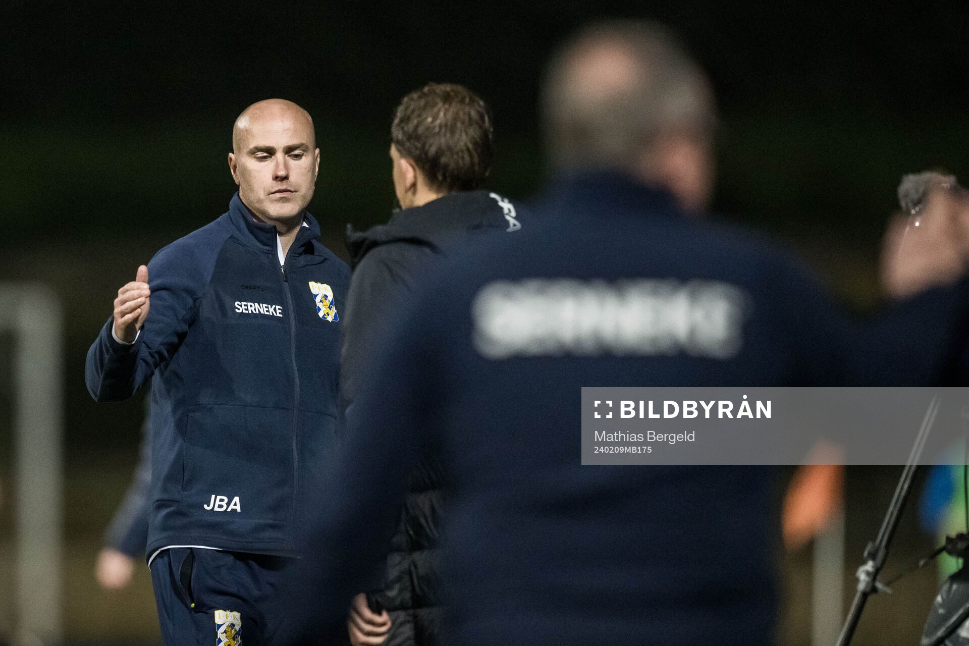 Head coach Jens Berthel Askou of IFK Göteborg