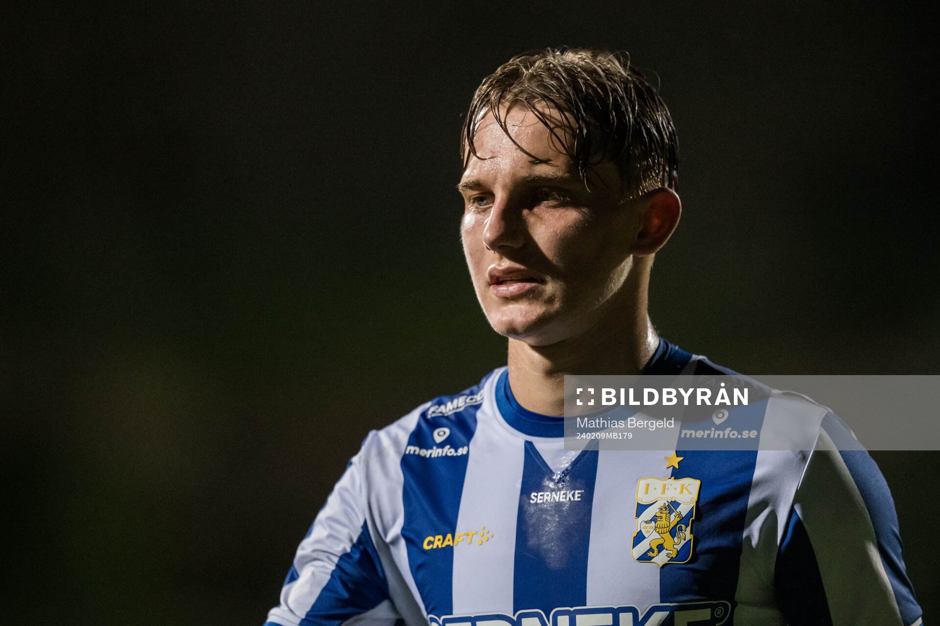 Linus Carlstrand of IFK Göteborg