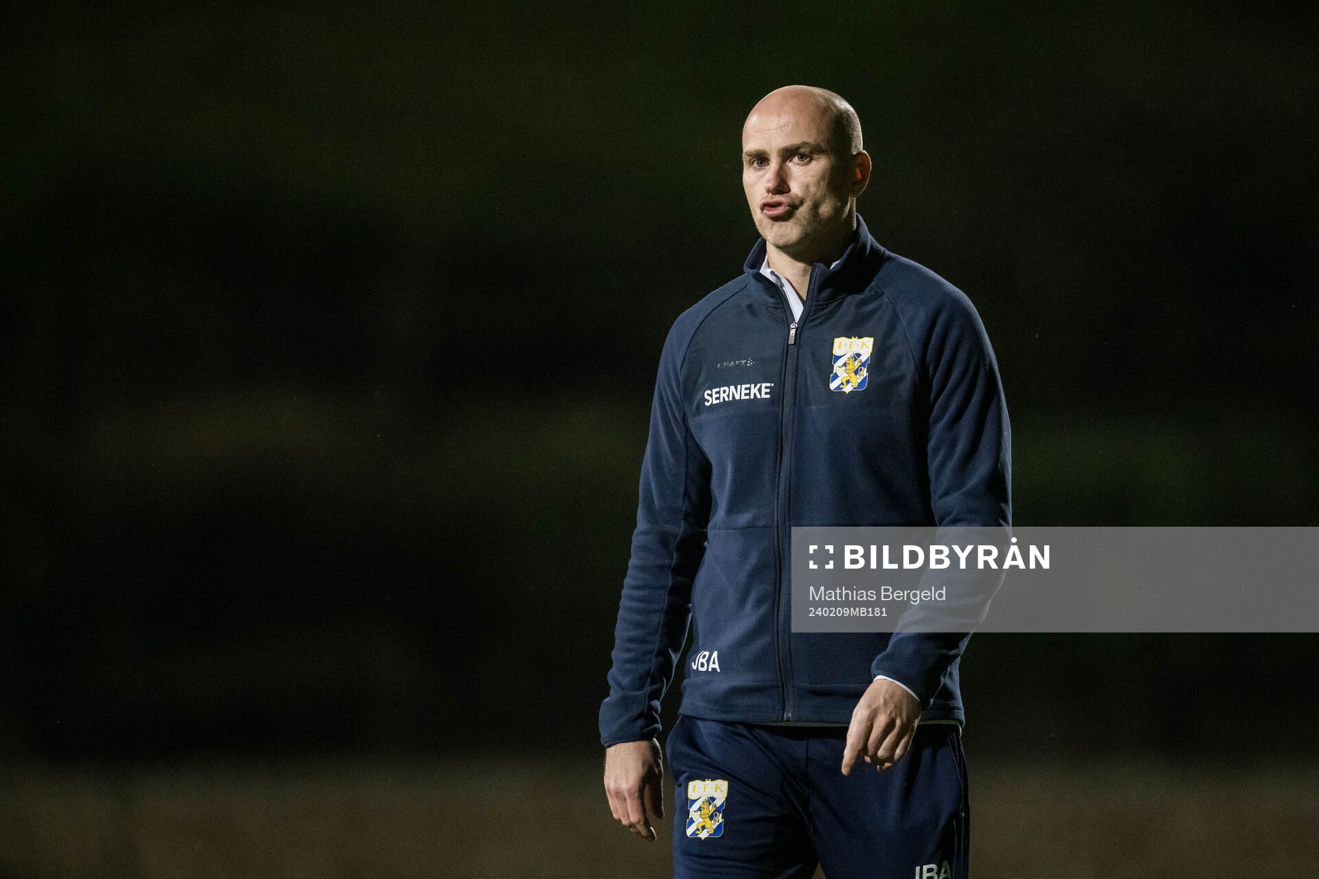 Head coach Jens Berthel Askou of IFK Göteborg