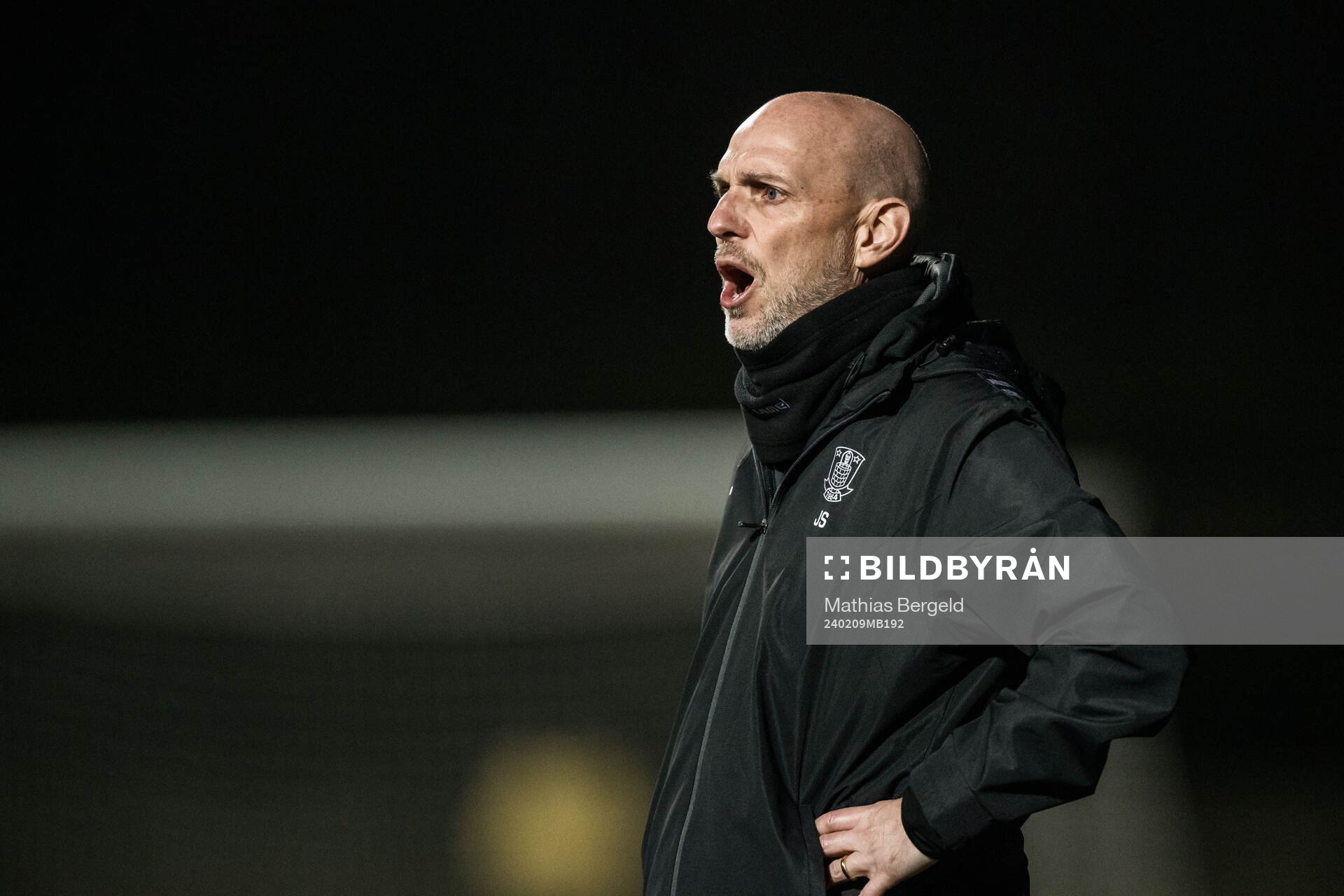 Head coach Head coach Jesper Sørensen of Brøndby