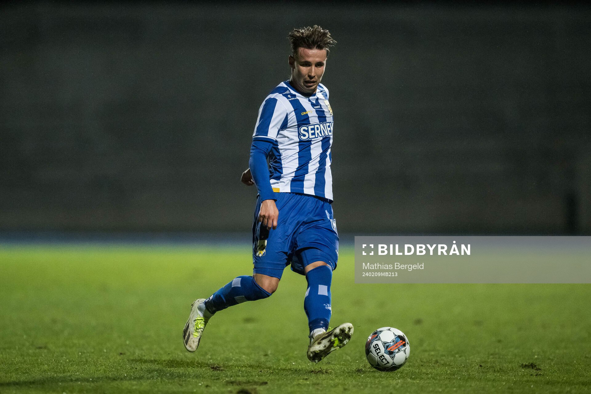 Anders Trondsen of IFK Göteborg during the Atlantic Cup football match between Brøndby and IFK Göteborg on February 9, 2024 in Portimao. 