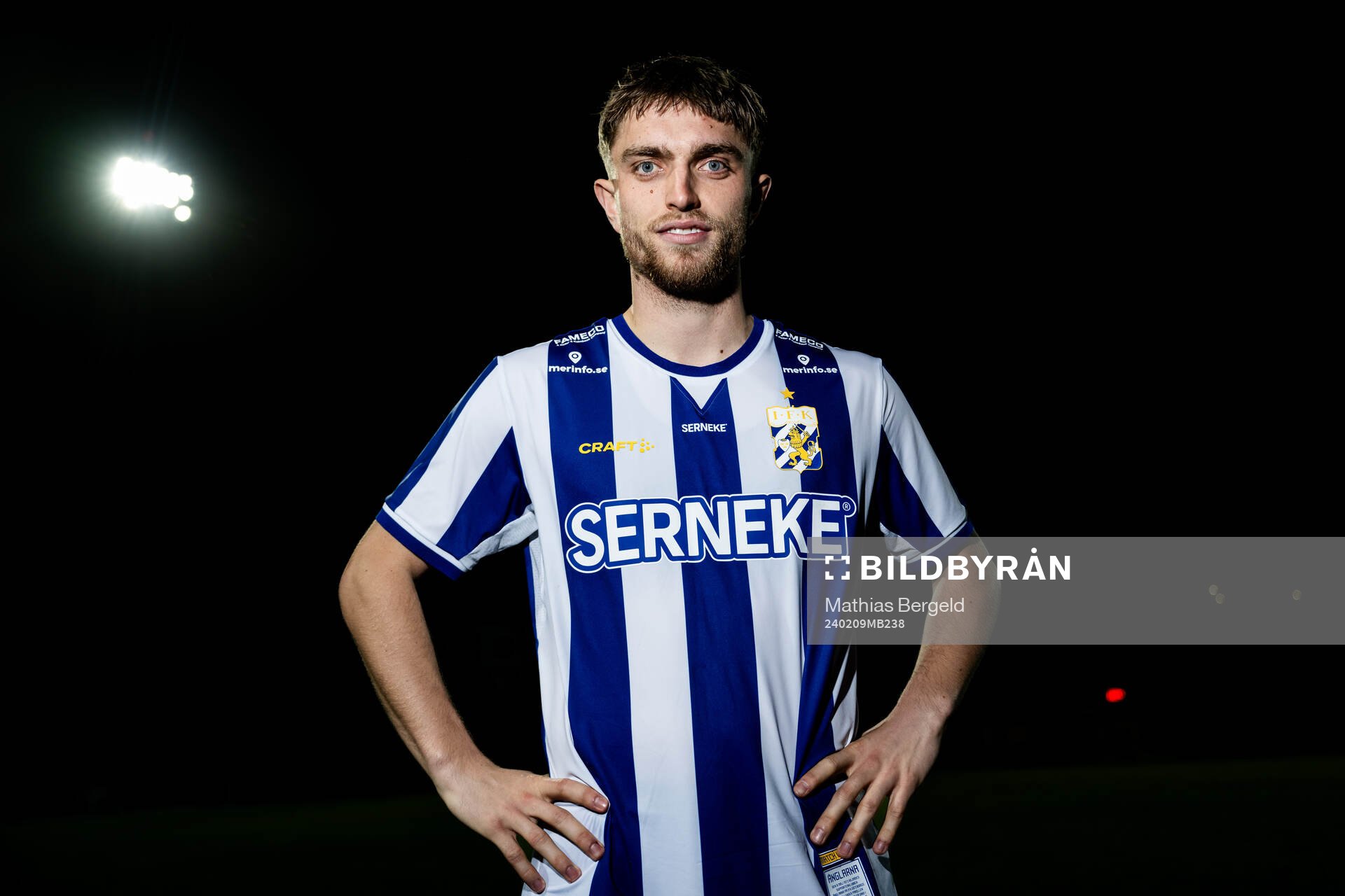 Andreas Pyndt of IFK Göteborg poses for a portrait