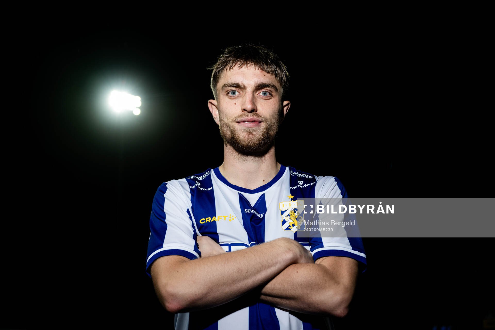 Andreas Pyndt of IFK Göteborg poses for a portrait