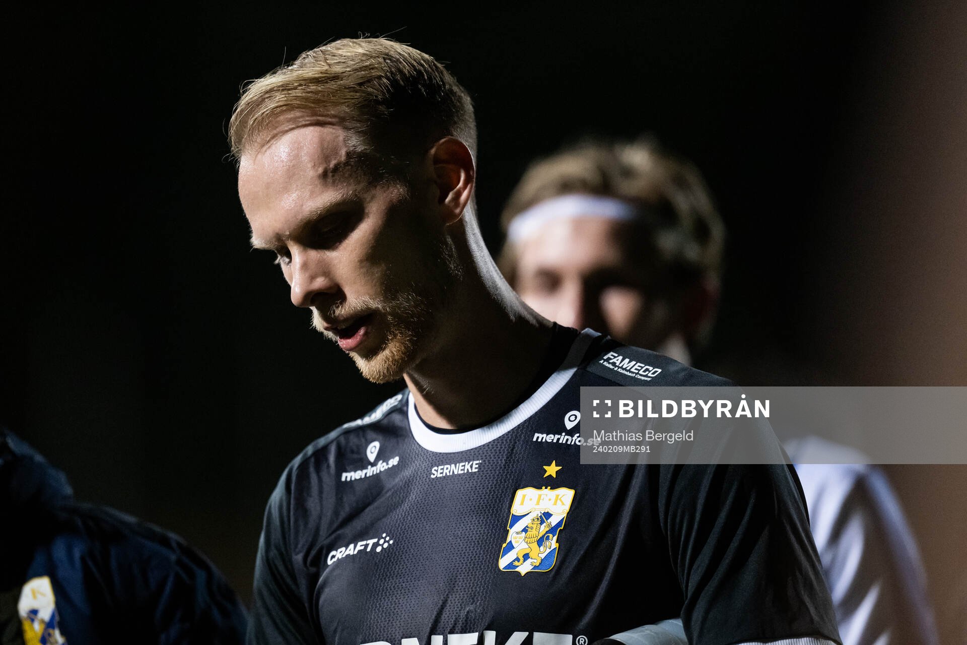 Goalkeeper Pontus Dahlberg of IFK Göteborg
