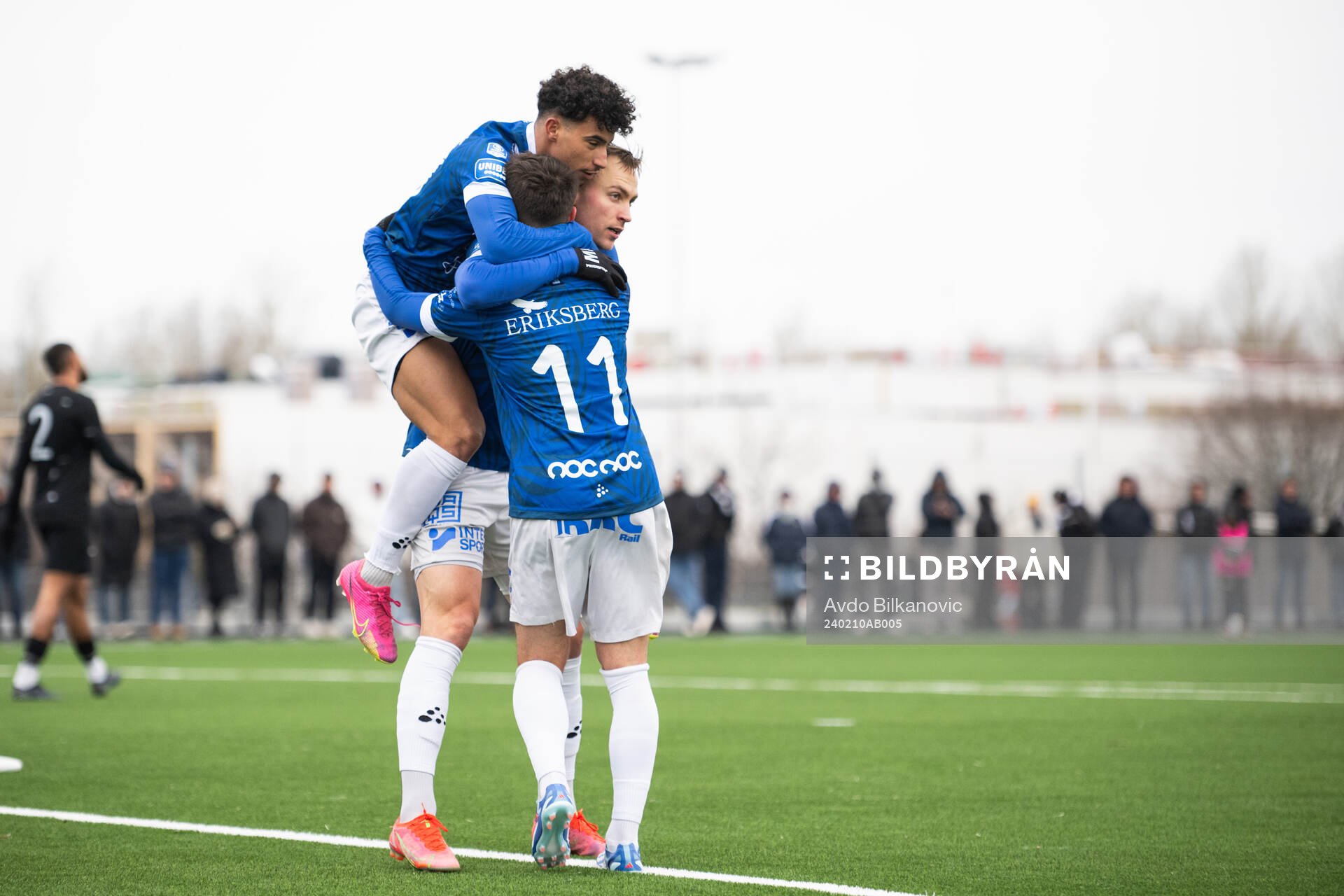 Trelleborgs Fillip Boman, Armin Culum jublar