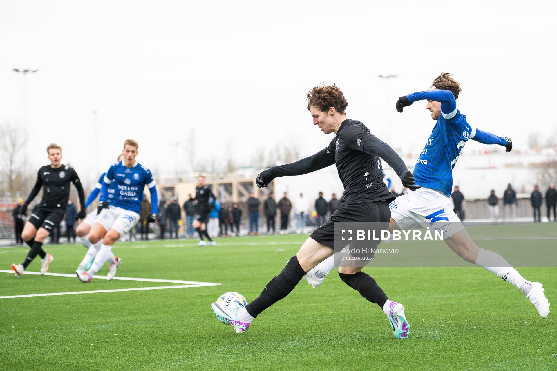 Landskronas Samuel Burakovskyoch Trelleborgs Felix Hörberg