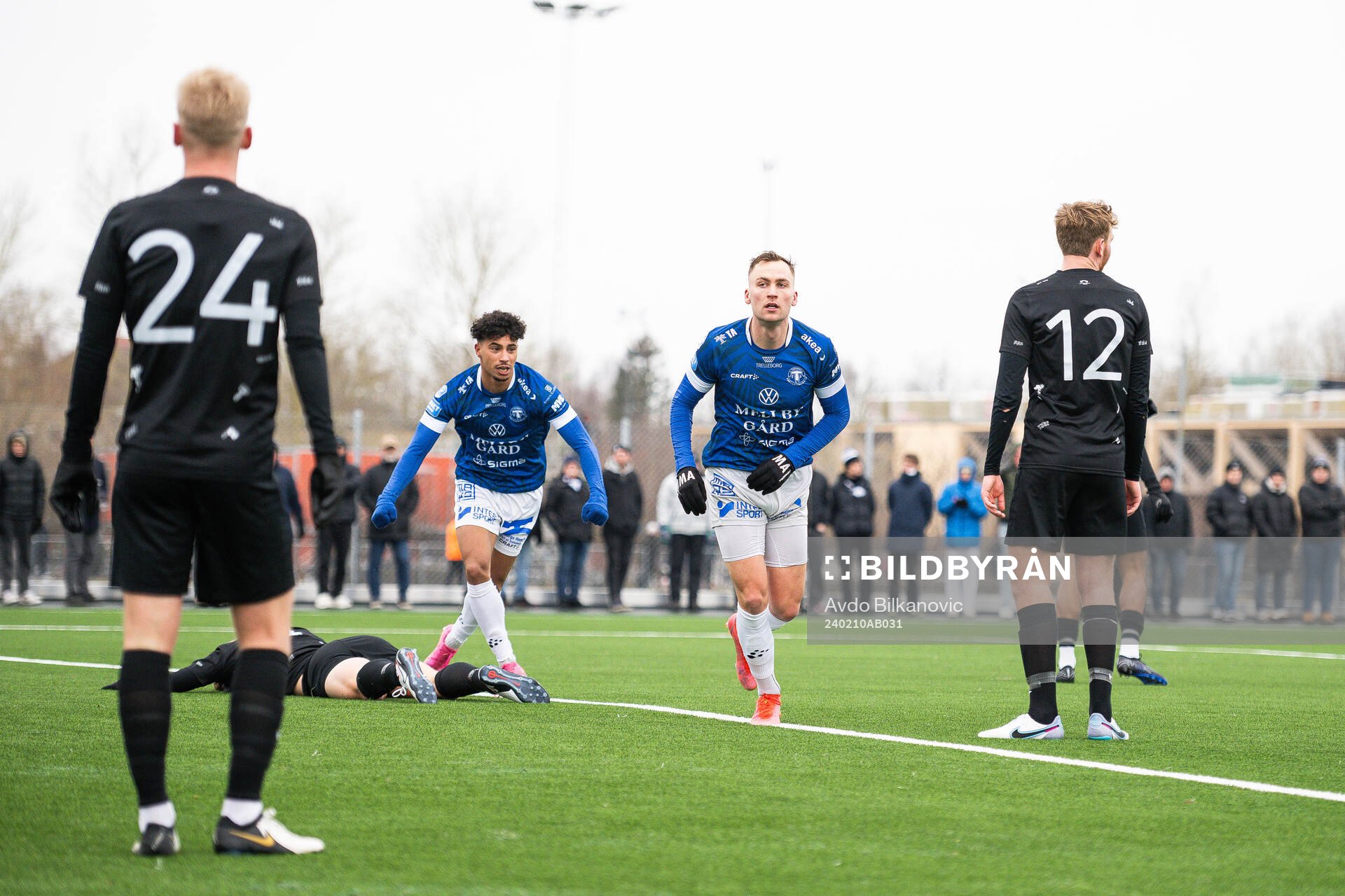 Trelleborgs Filip Bohman jublar