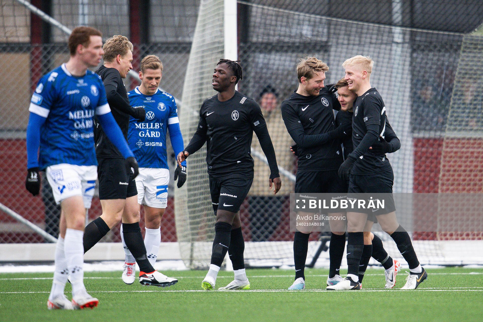 Landskronas Vincent Sundberg jublar