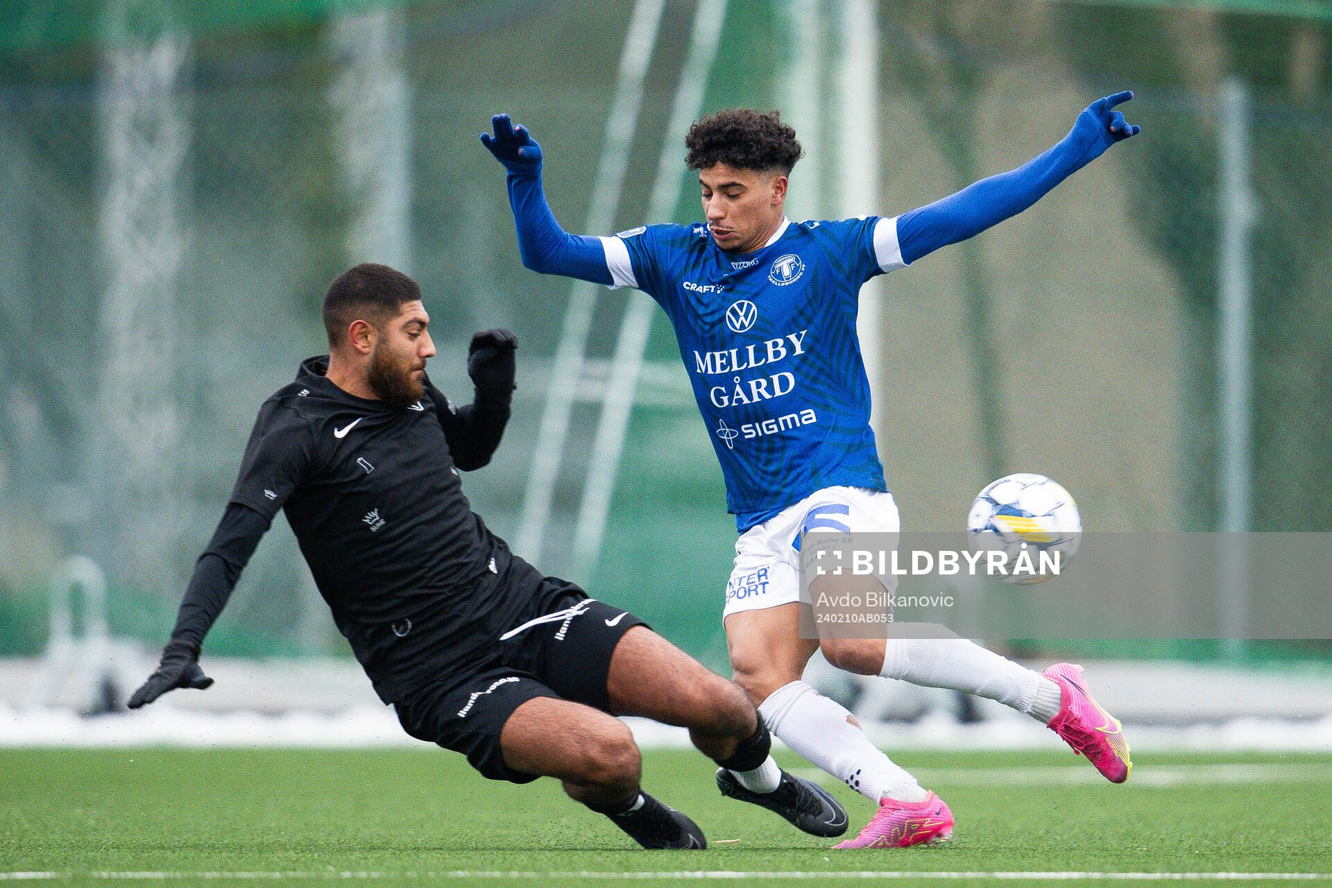 Landskronas Rassa Rahmani och Trelleborgs Othmane Salama
