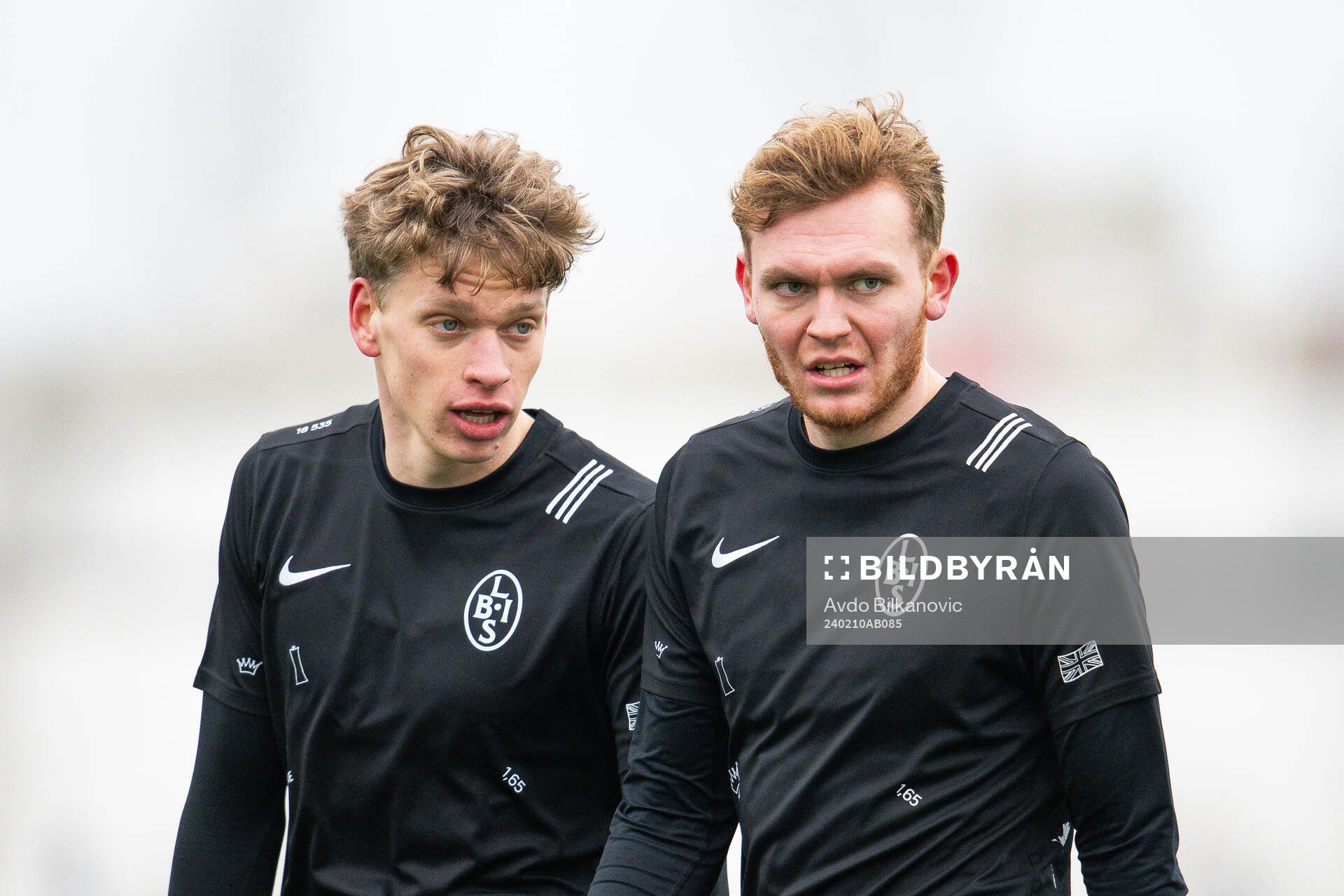 Landskronas Gustaf Bruzelius och Melker Jonsson