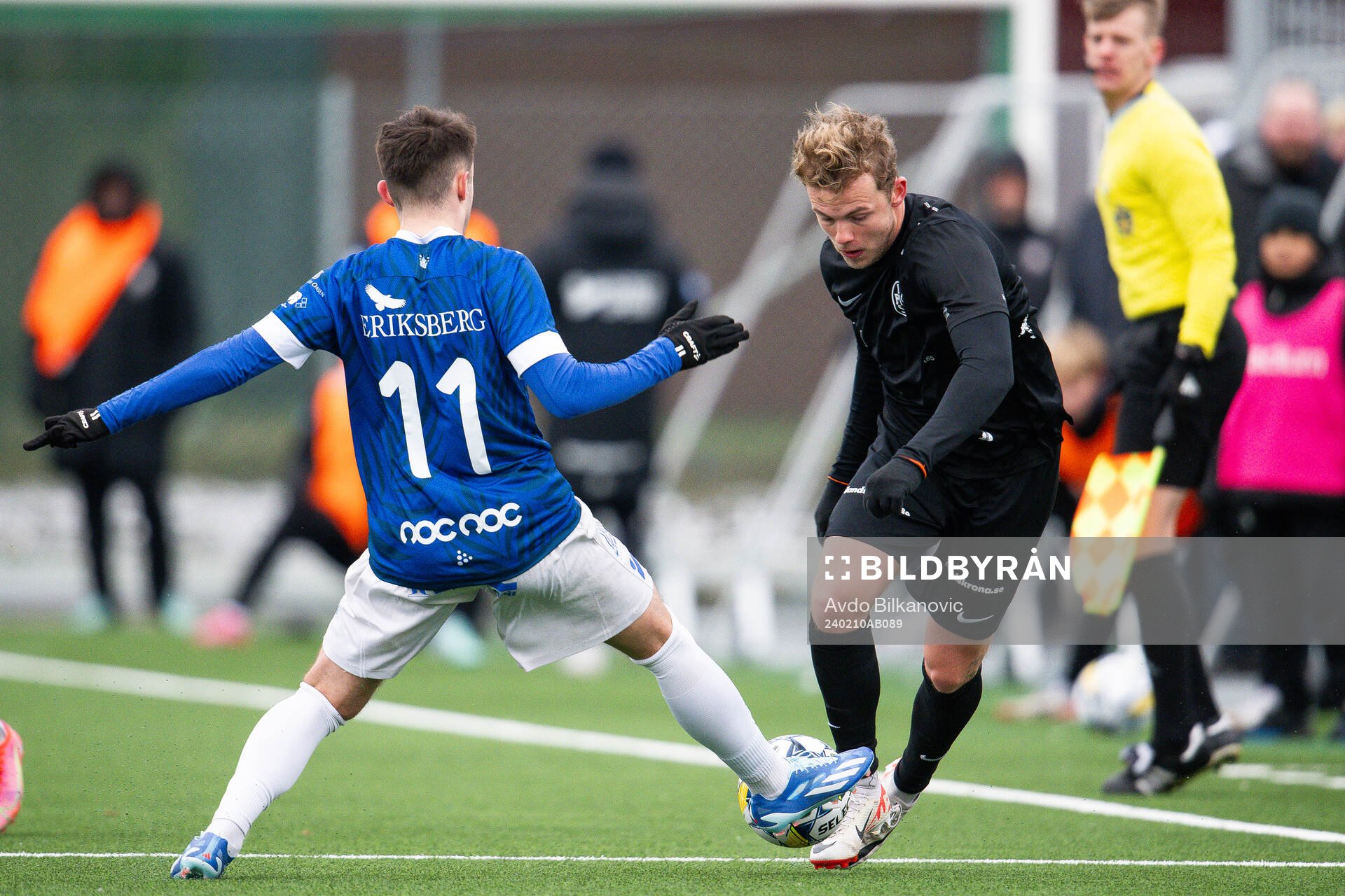 Landskronas Frederik Ihler och Trelleborgs Armin Ćulum