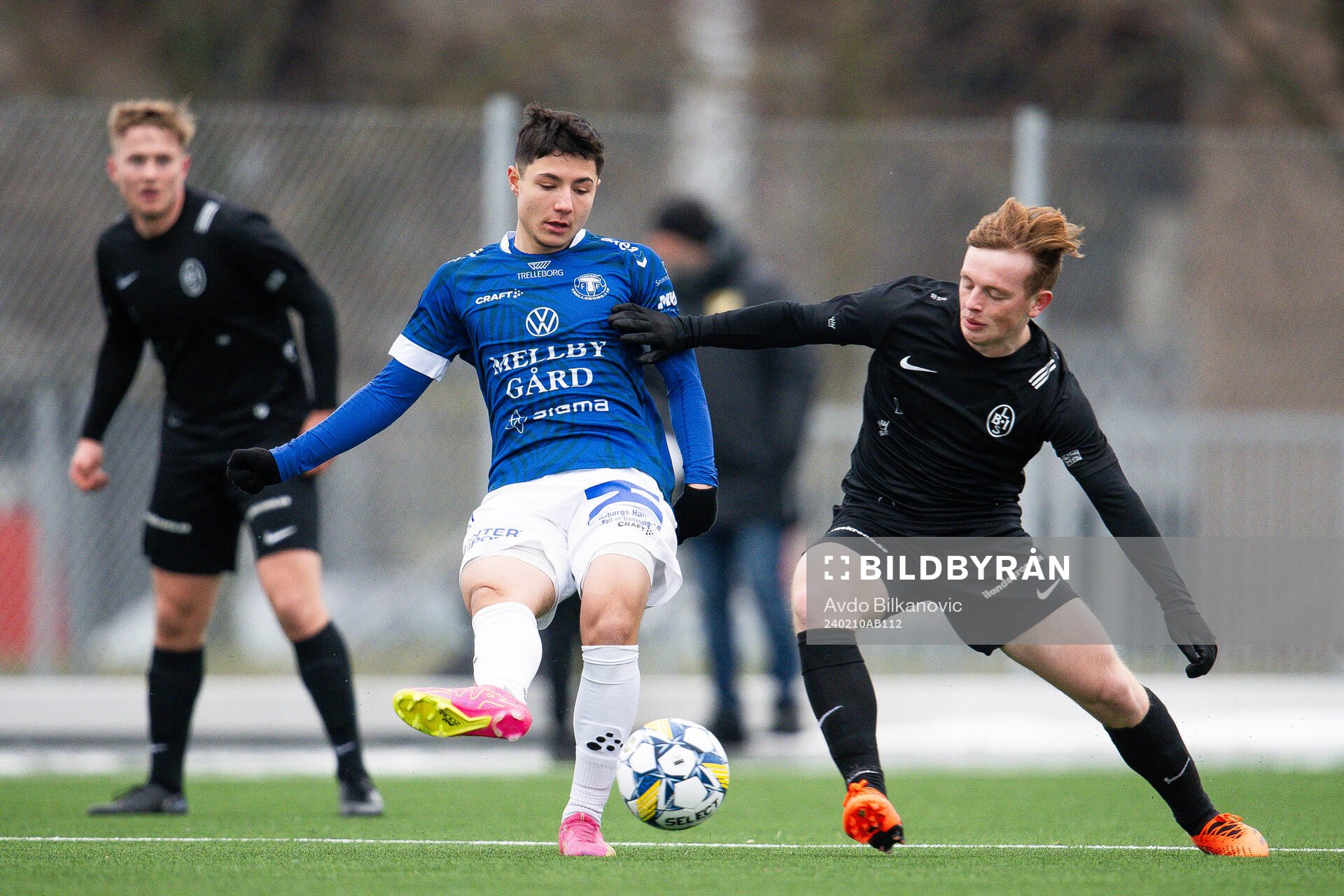 Landskronas Sam Hegdal och Trelleborgs Ammar Asani