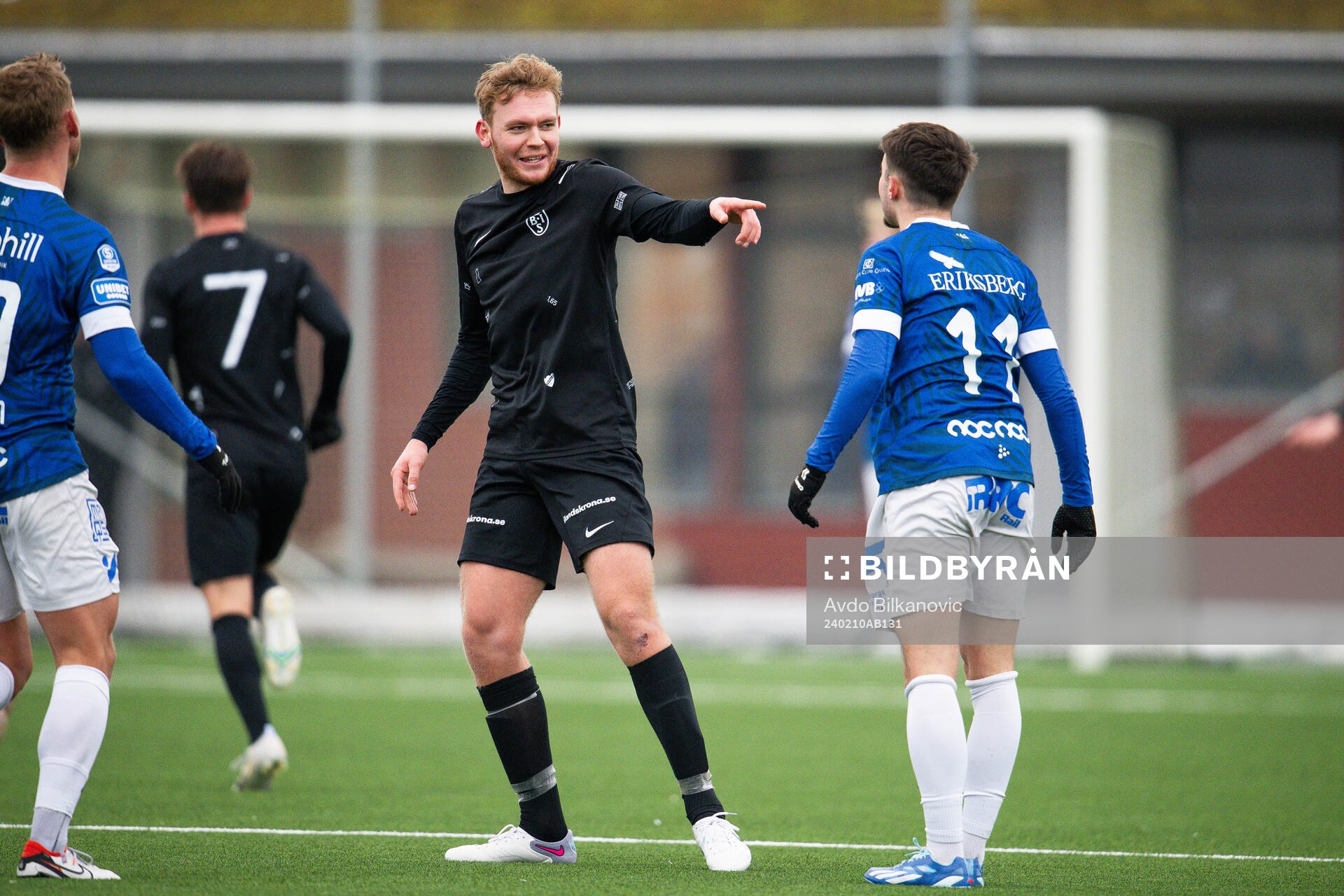 Landskronas Melker Jonsson och Trelleborgs Armin Ćulum