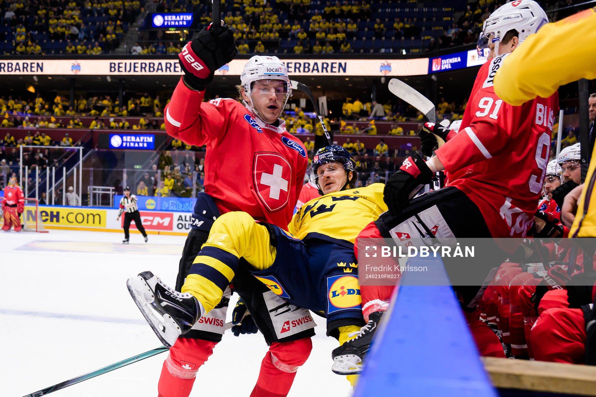 Sven Senteler of Switzerland and Marcus Sörensen of Sweden