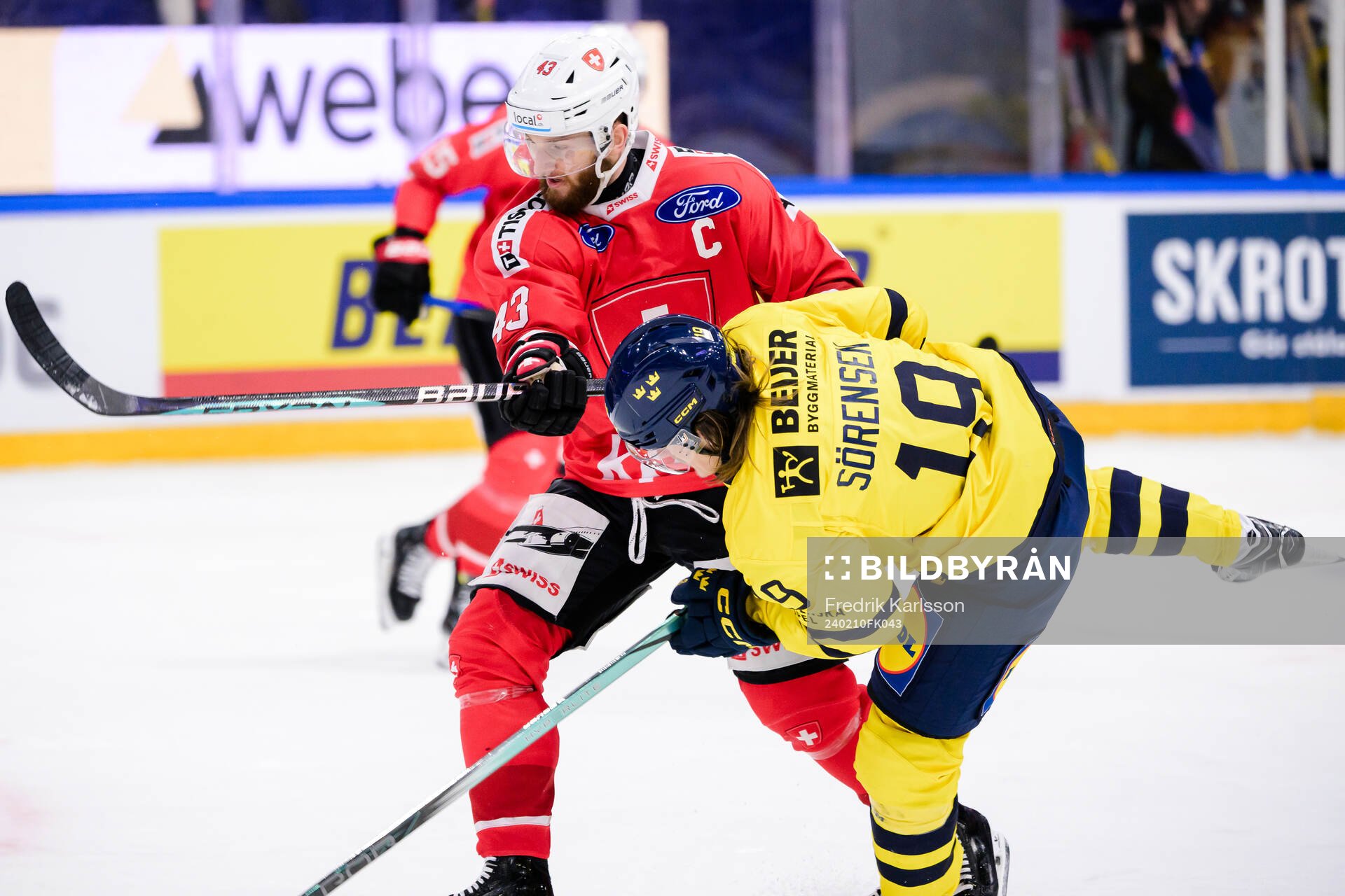 Andrea Glauser of Switzerland and Marcus Sörensen of Sweden
