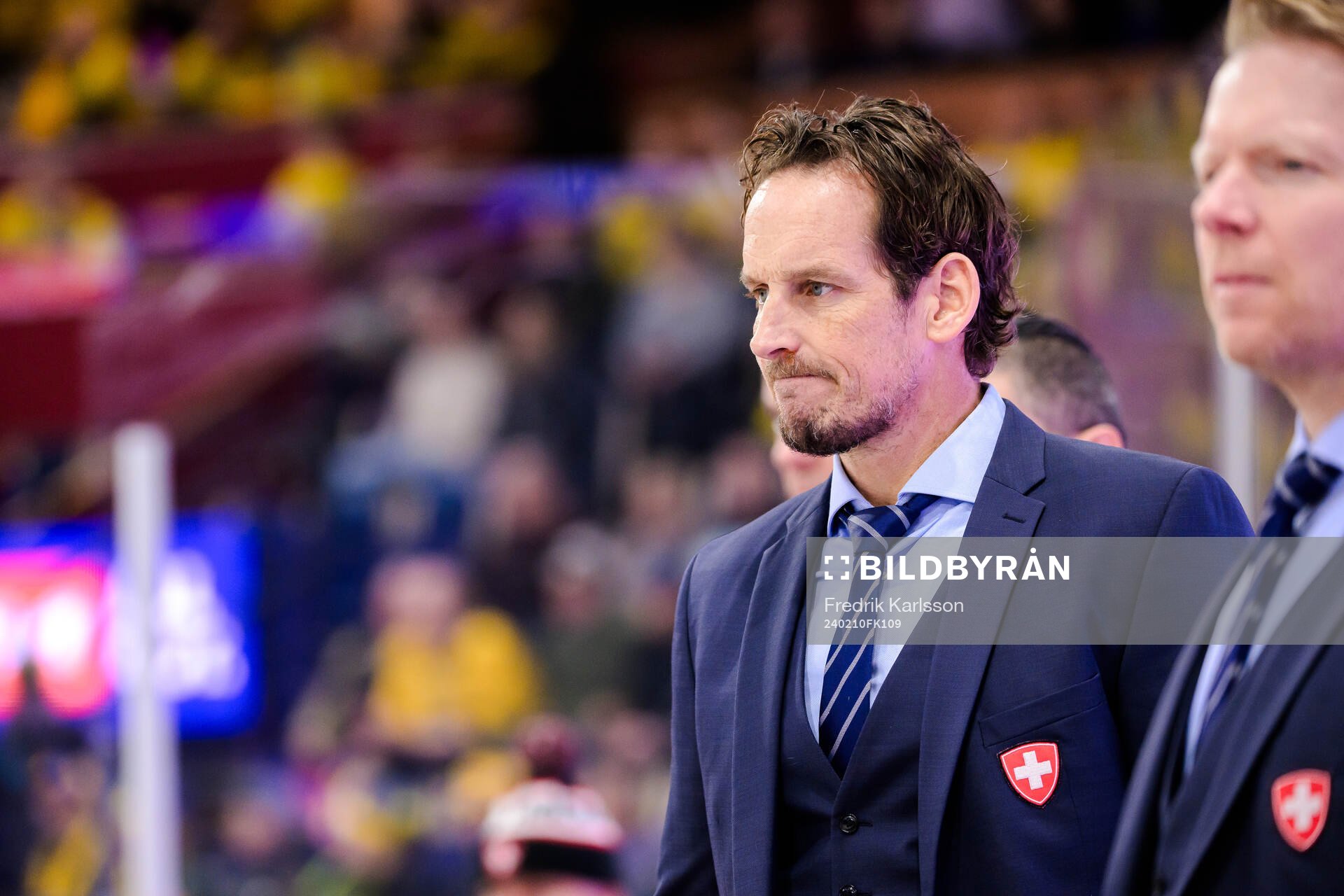 Head coach Patrick Fischer of Switzerland