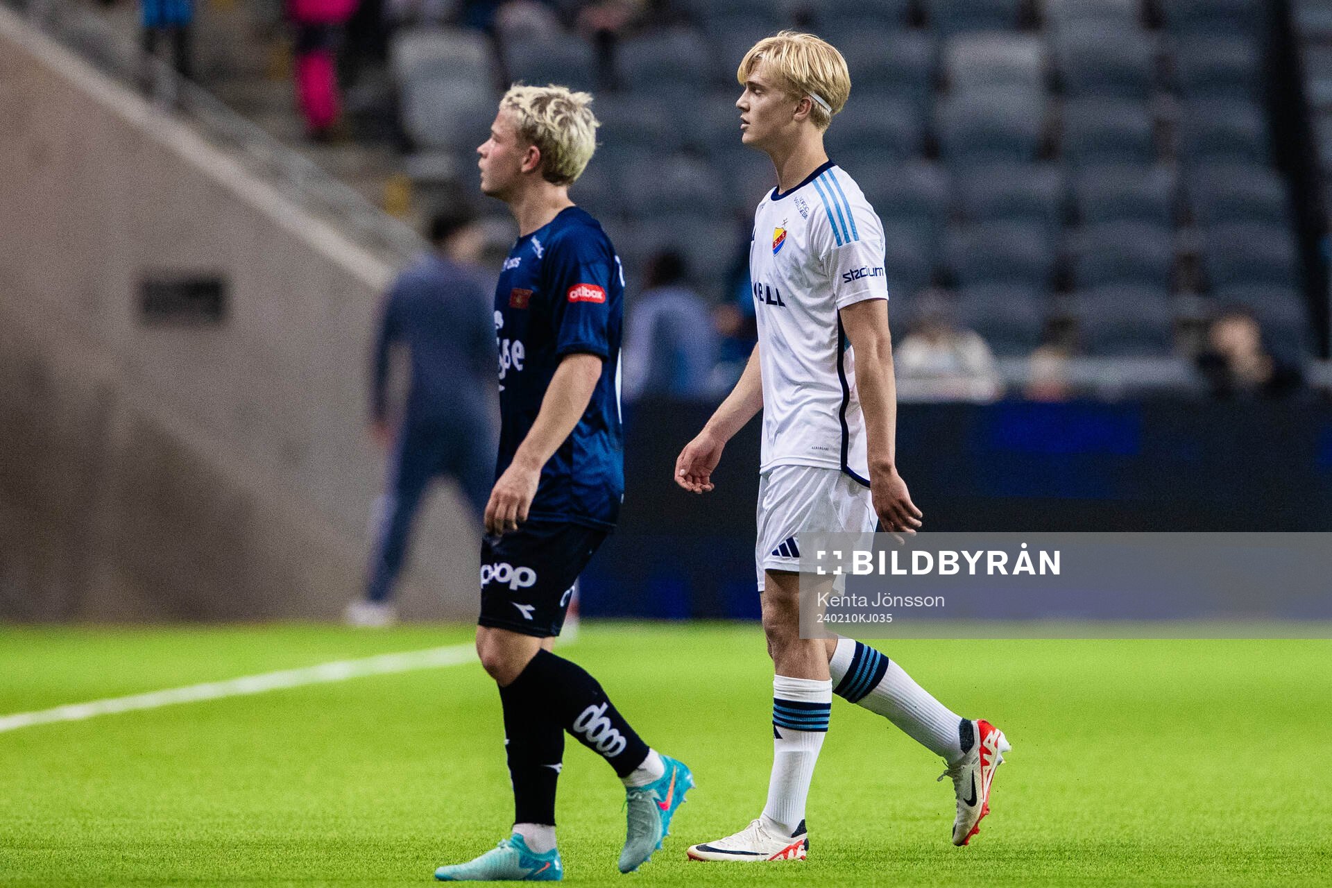 Djurgårdens Lucas Bergvall deppar