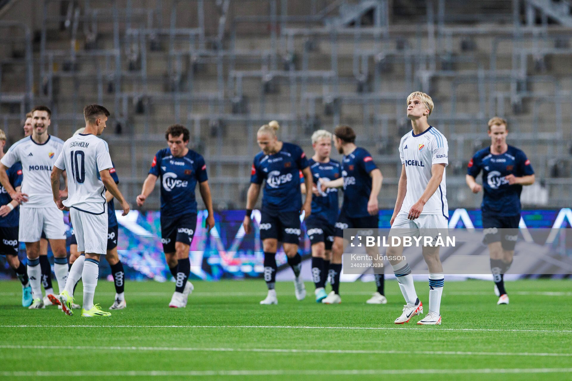 Djurgårdens Lucas Bergvall deppar
