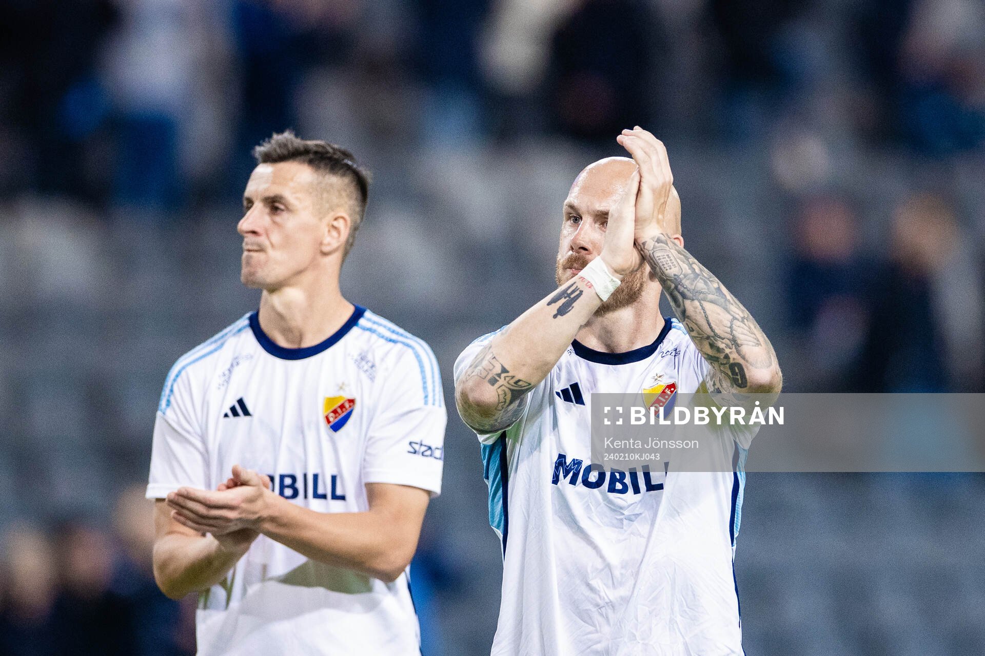 Djurgårdens Magnus Eriksson deppar