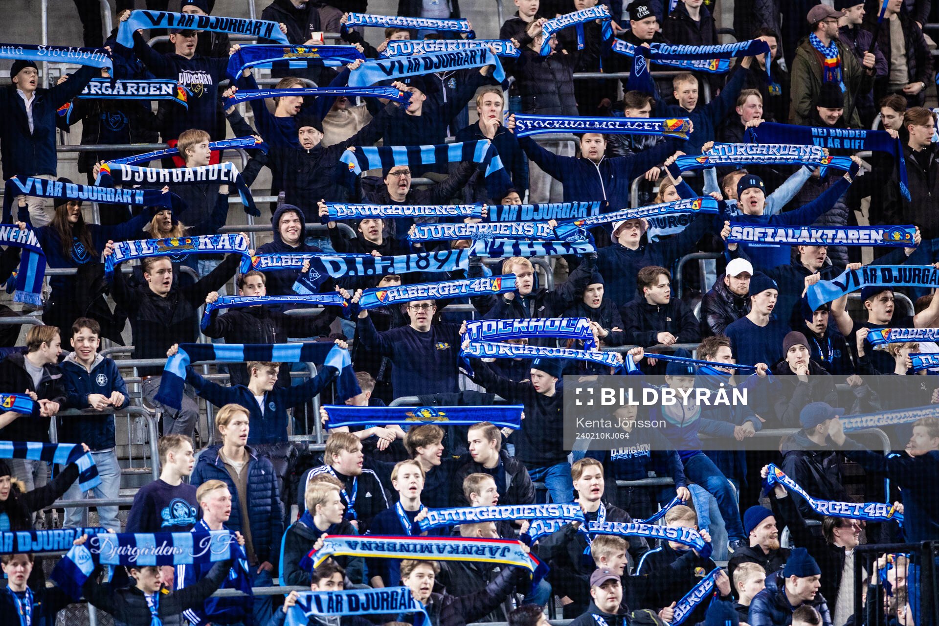 Djurgårdens supportrar