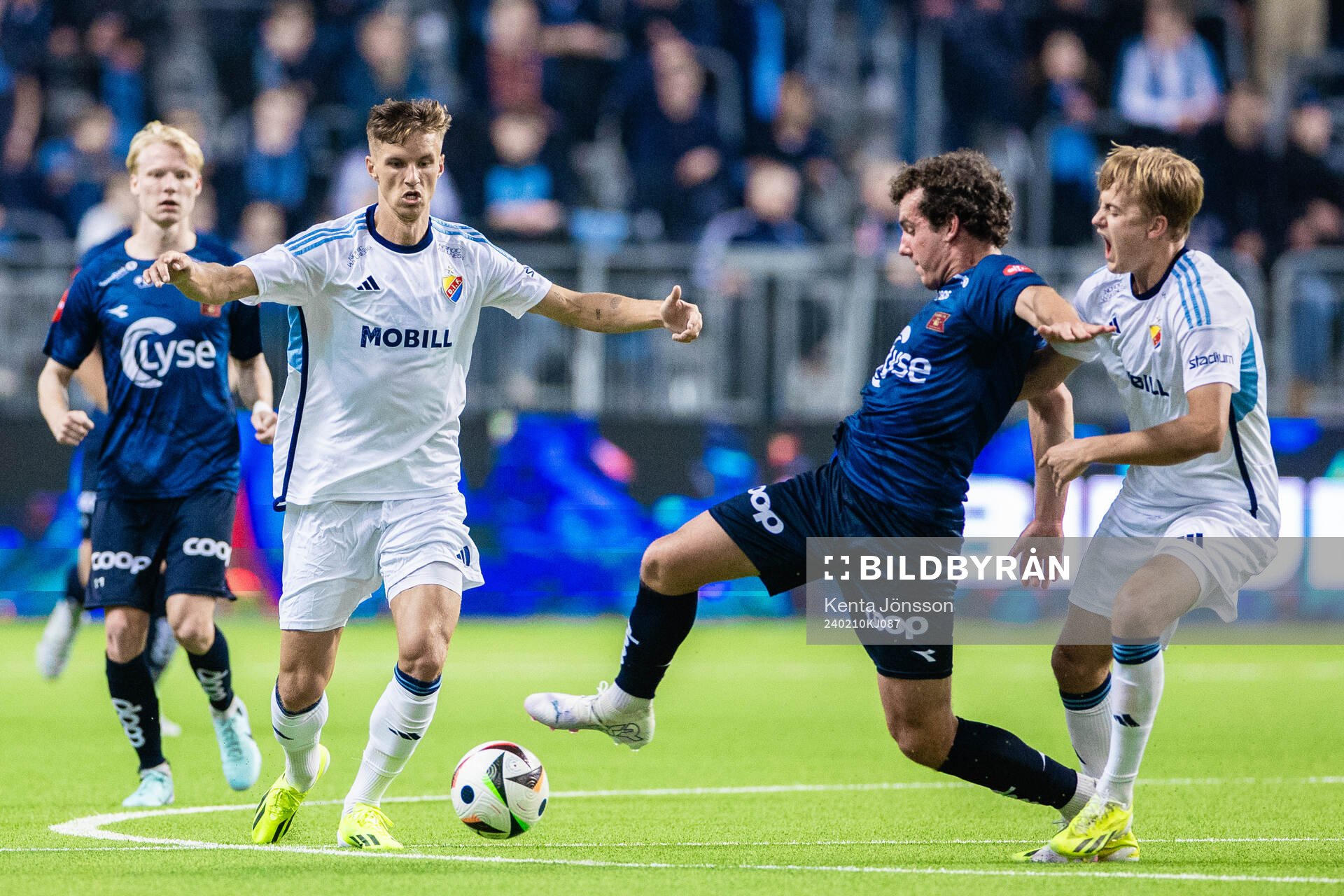 Djurgårdens Samuel Leach Holm och Djurgårdens Oskar