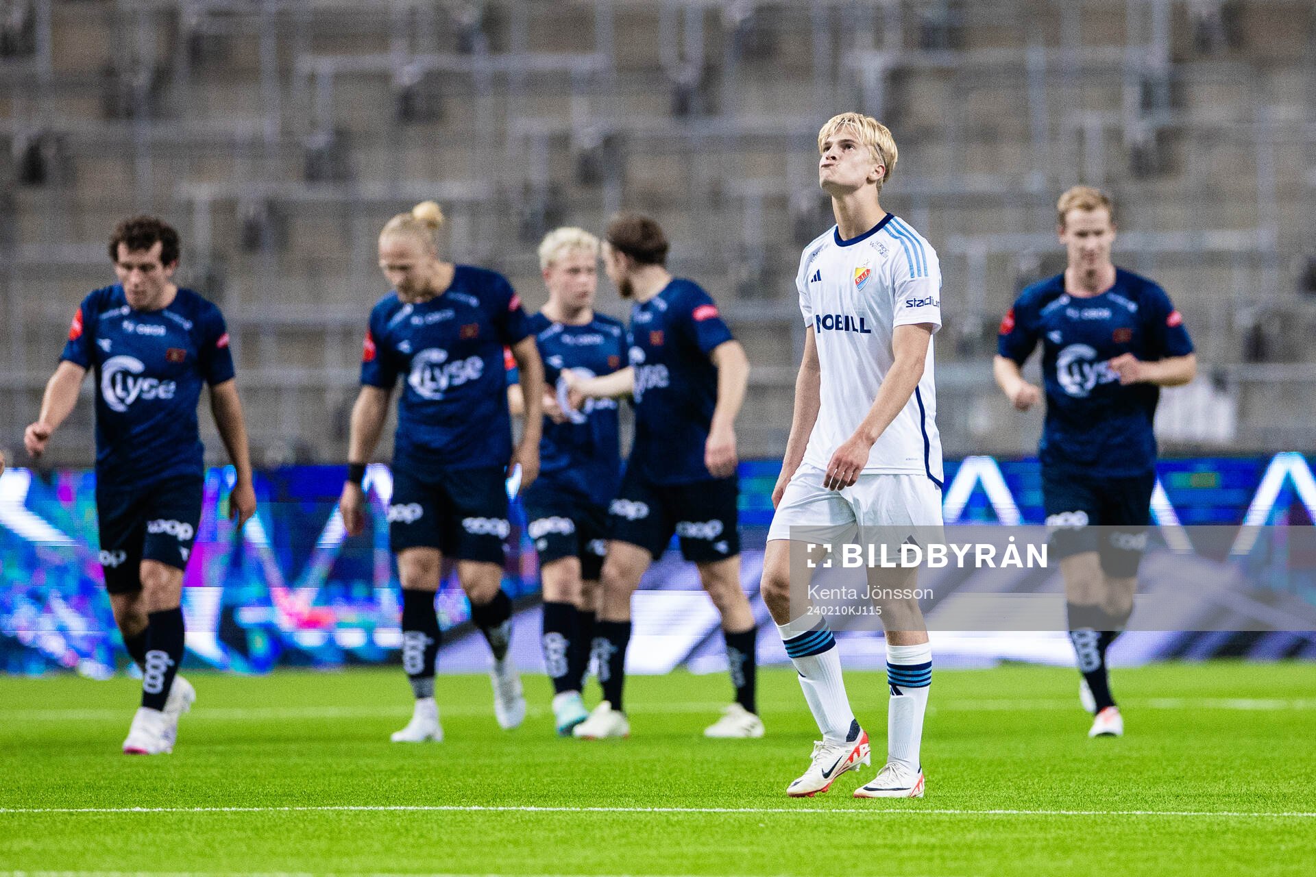 Djurgårdens Lucas Bergvall deppar