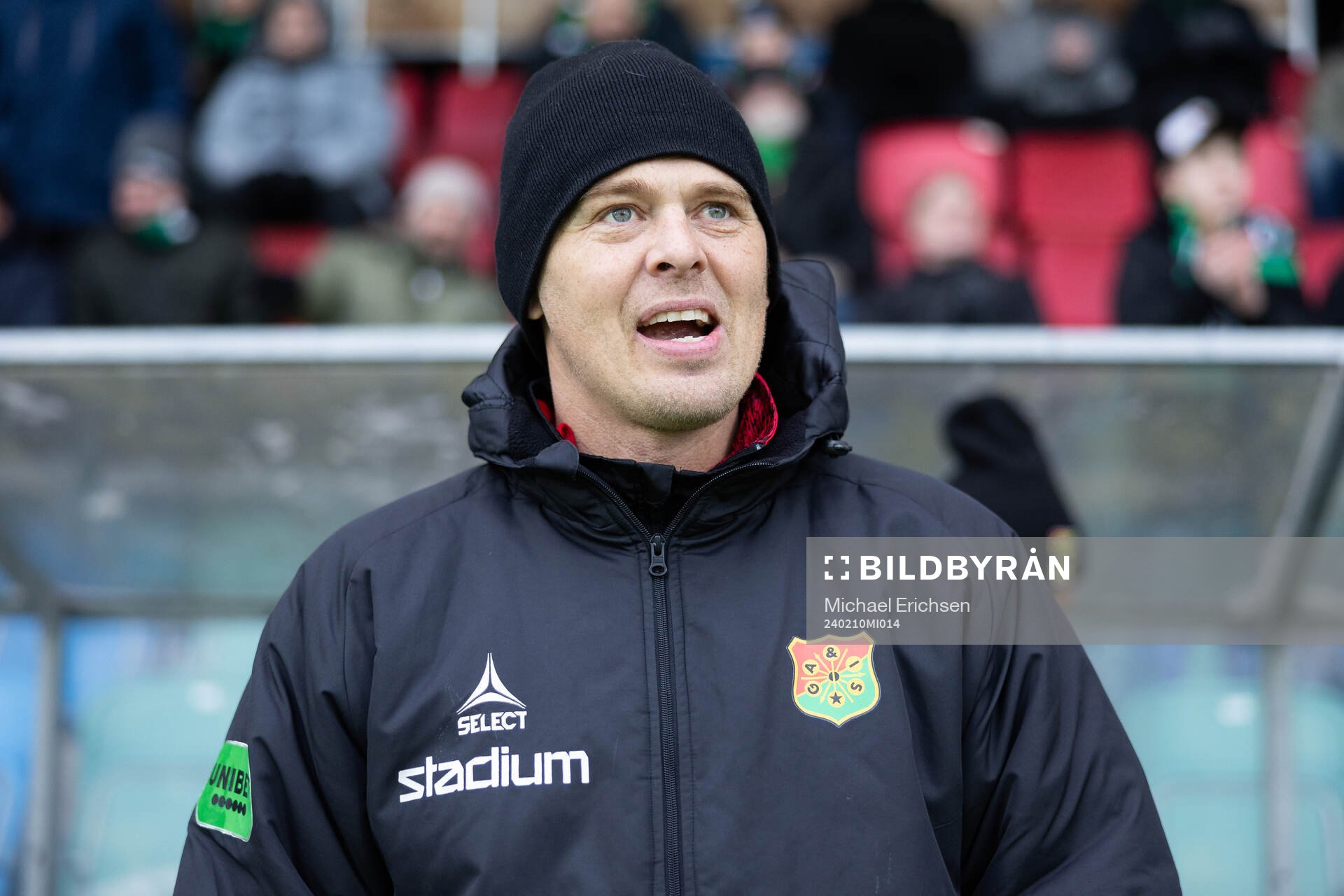 GAIS huvudtränare Fredrik Holmberg