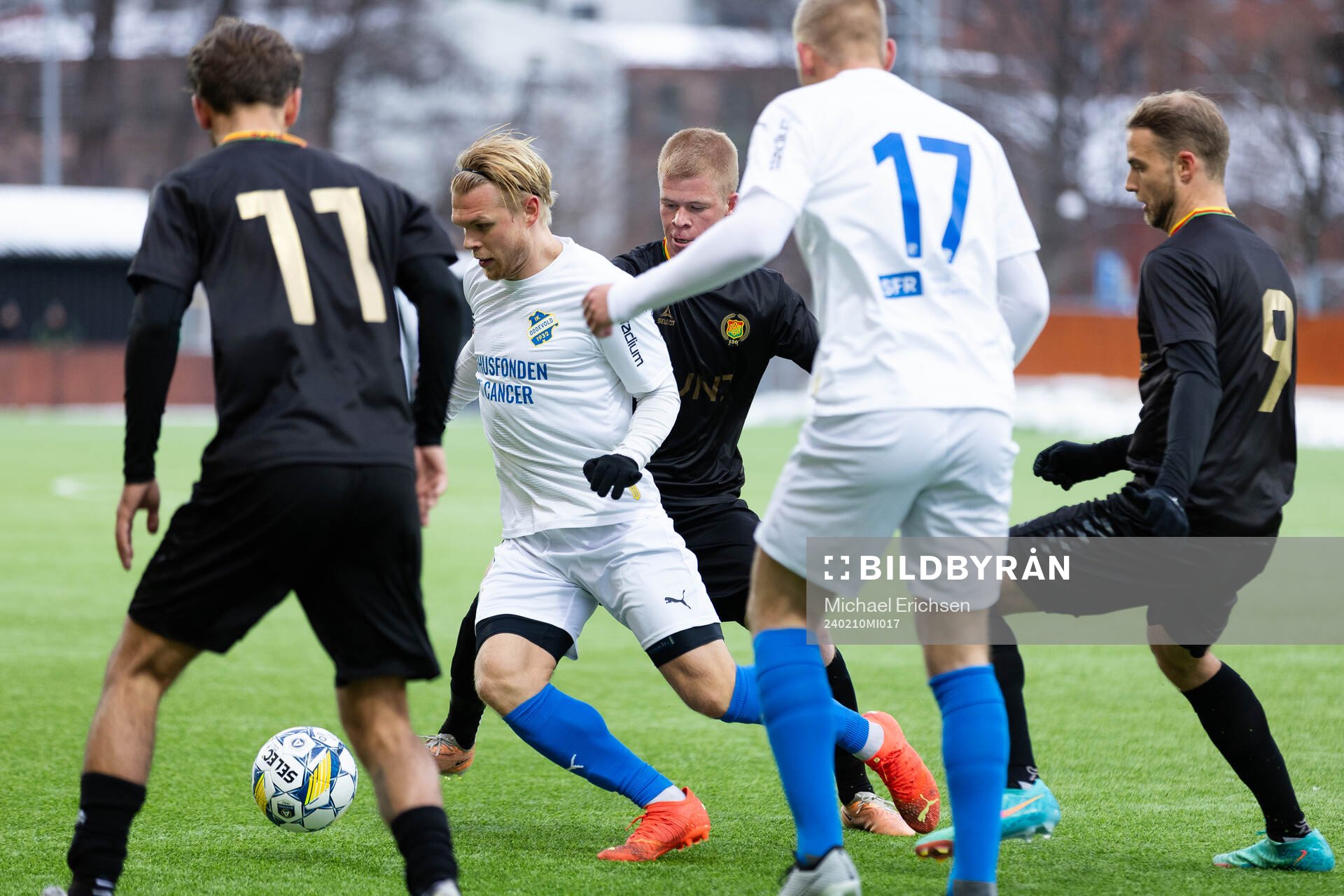 Oddevolds Linus Tornblad och GAIS  Filip Gustafsson