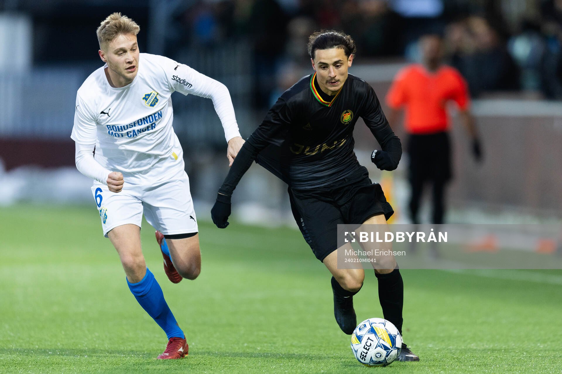 Oddevolds Axel Pettersson och GAIS Amin Boudri