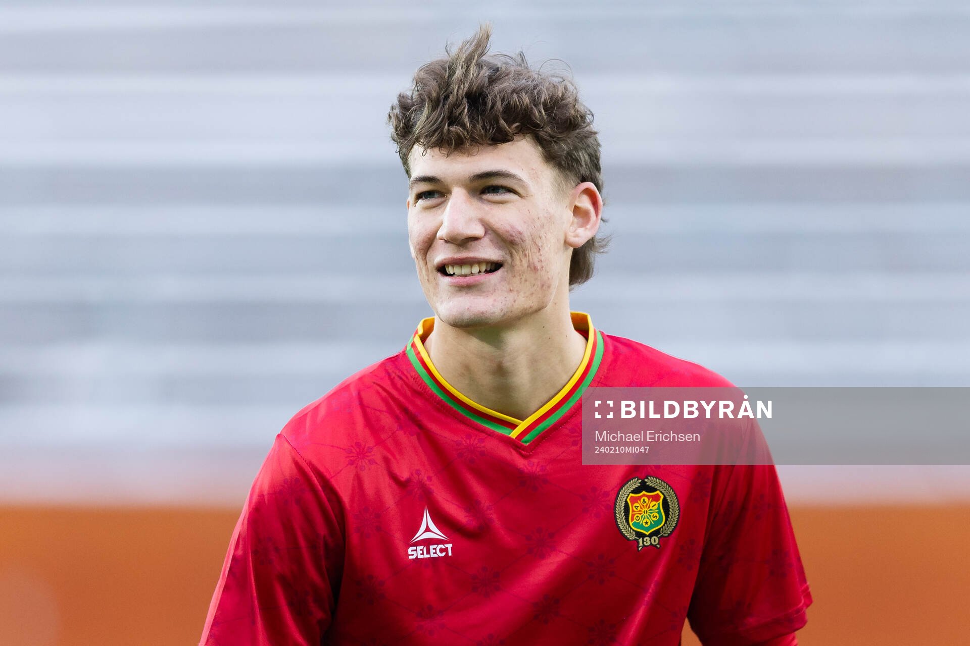 GAIS målvakt Kees Sims innan träningsmatchen i fotboll