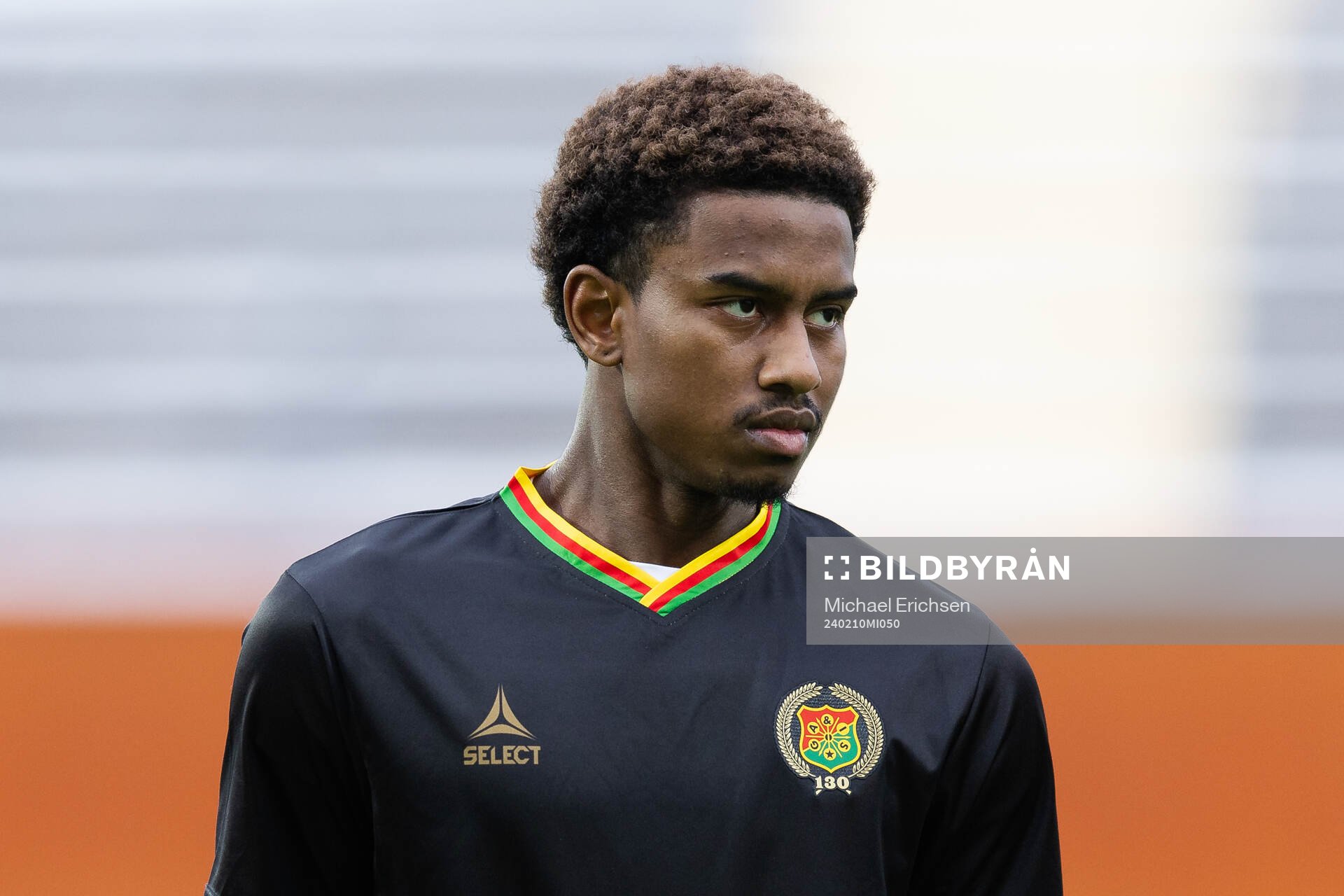 GAIS Chovanie Amatkarijo innan träningsmatchen i fotboll