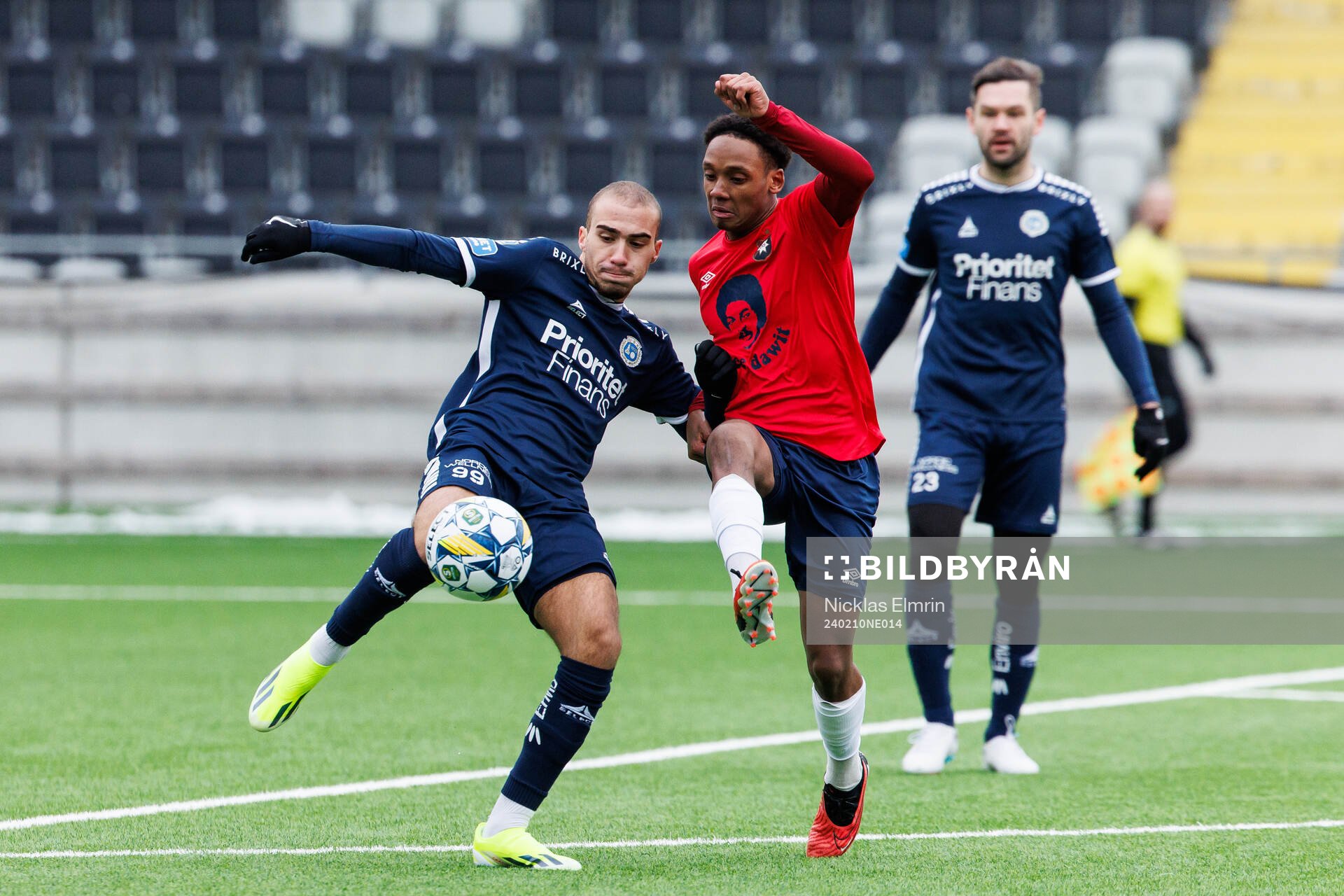 Utsiktens Lorent Mehmeti och Örgrytes Aydarus Abukar