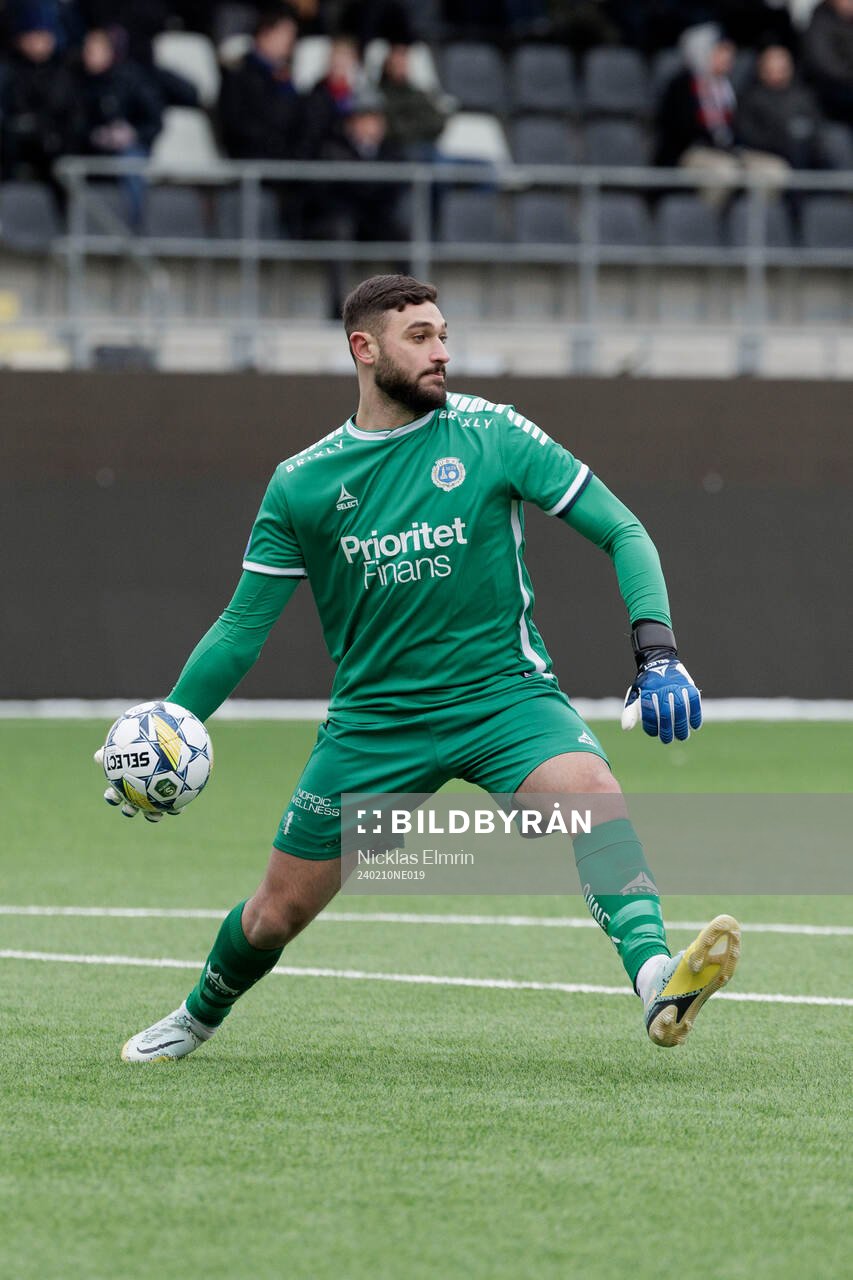 Utsiktens målvakt Oliver Gustafsson