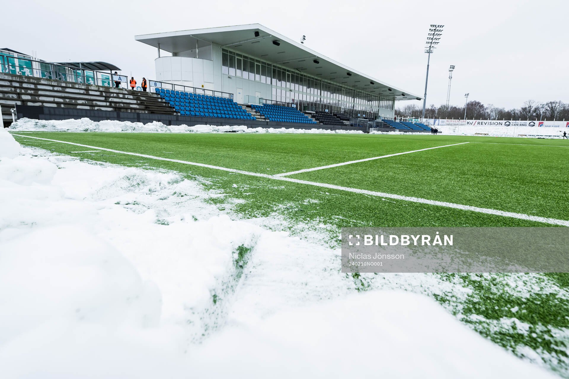 Vy över Helsingörs stadion