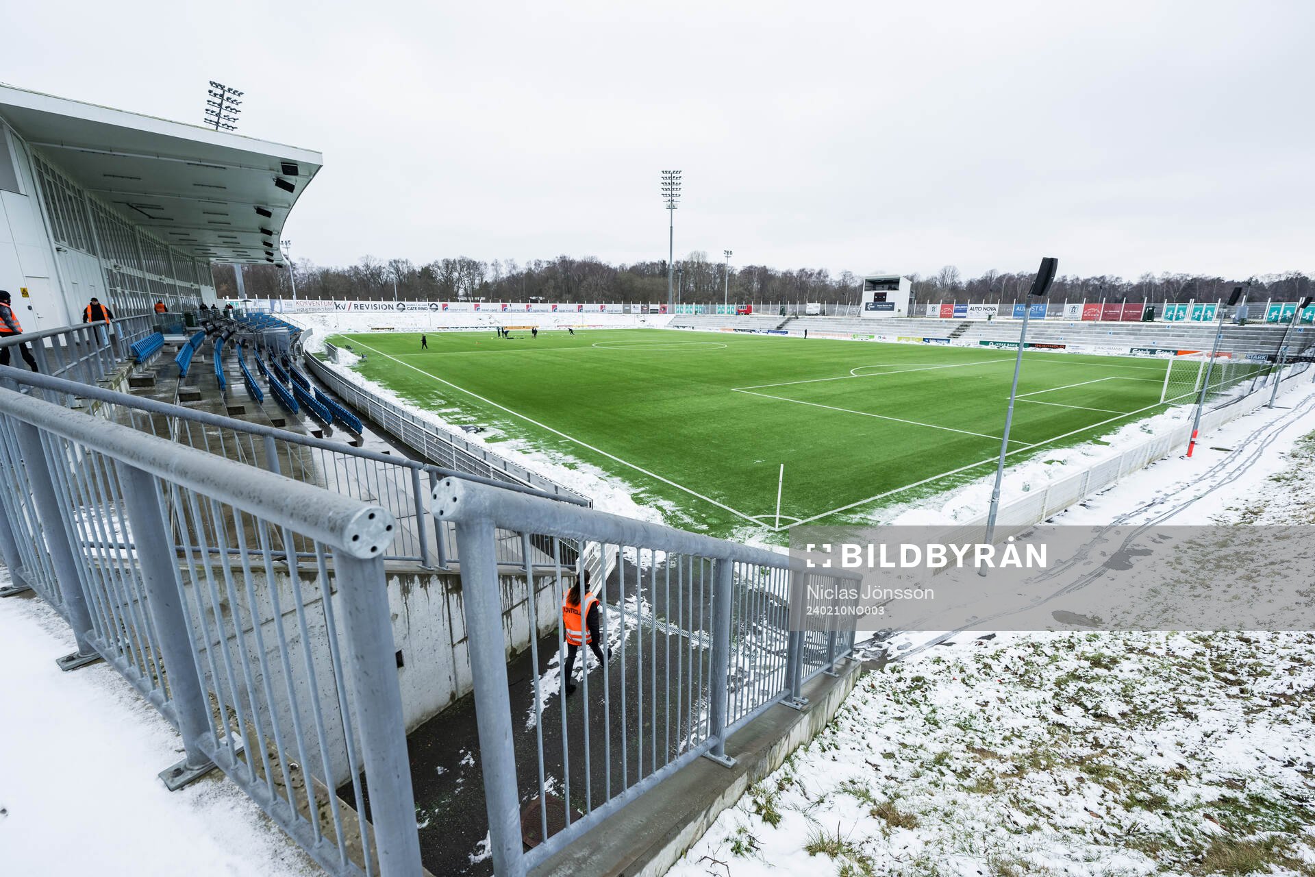 Vy över Helsingörs stadion