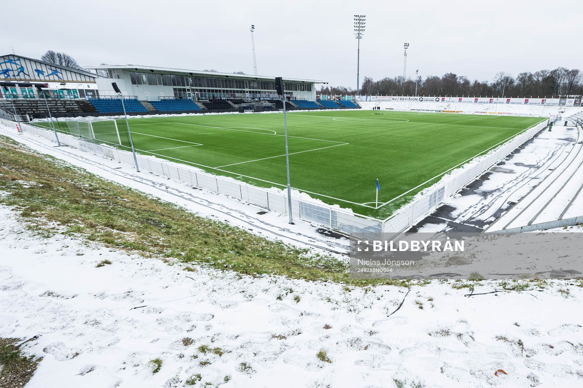 Vy över Helsingörs stadion