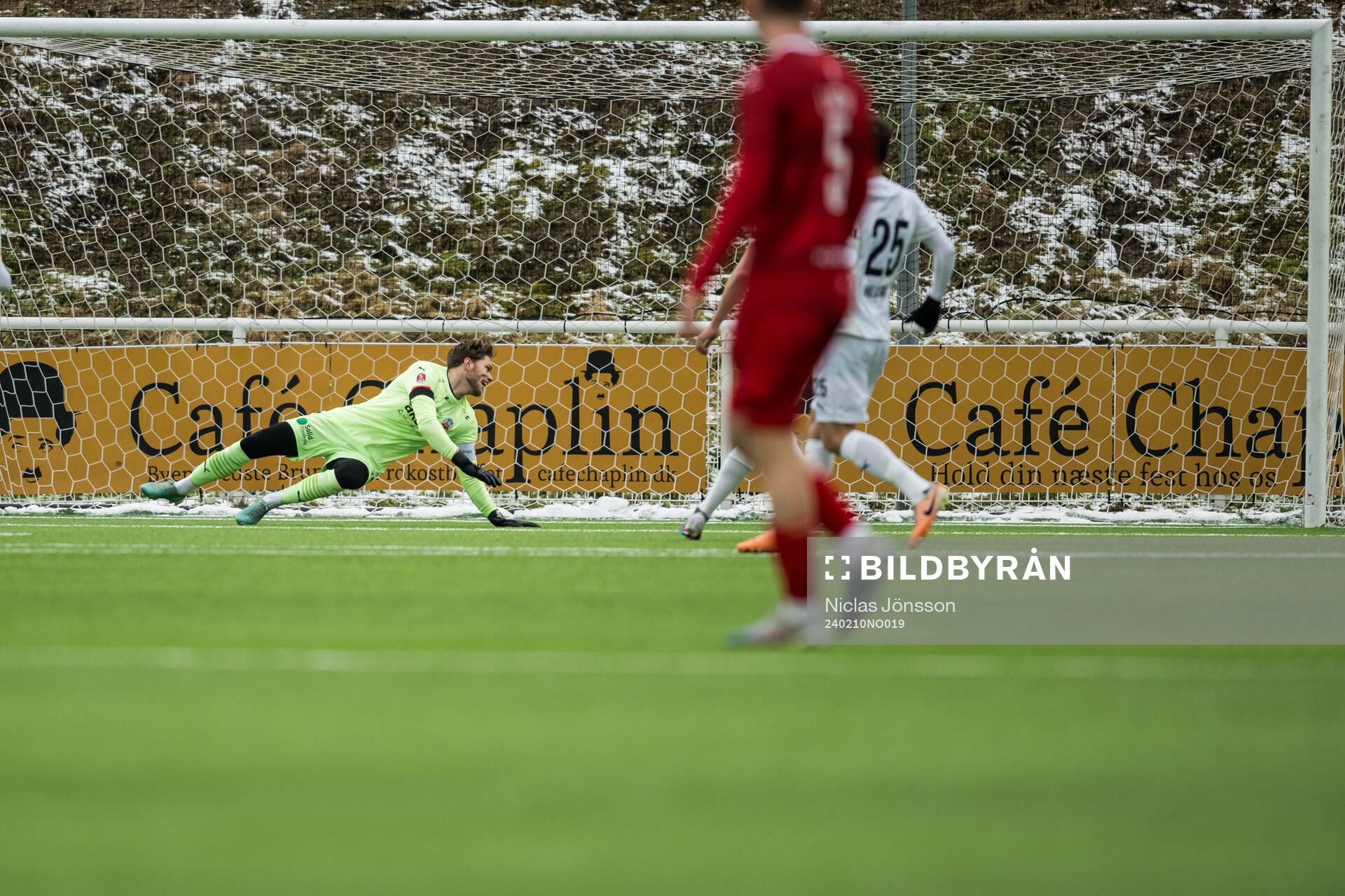 Helsingborgs målvakt Kalle Joelsson släpper in 1-0