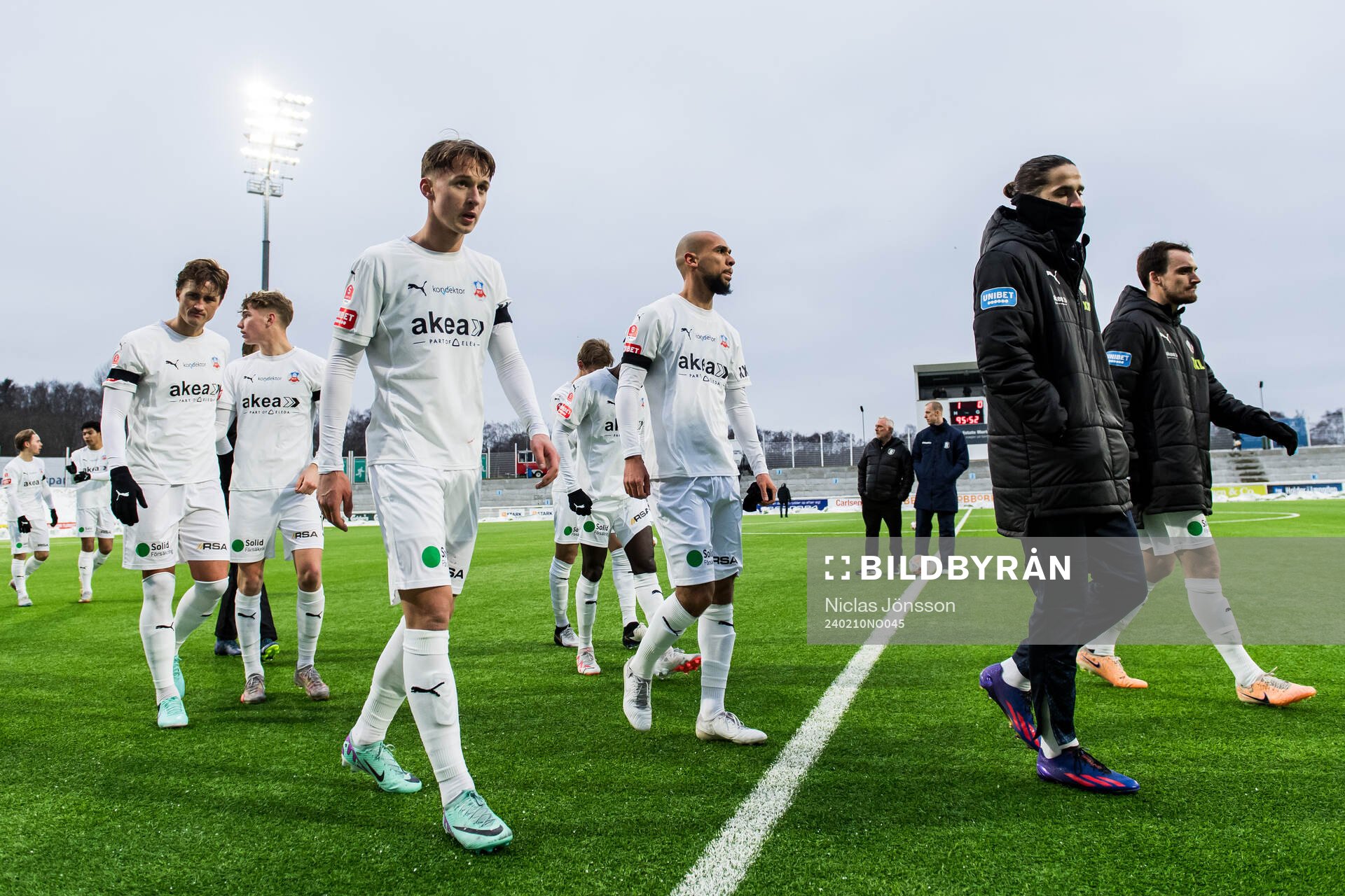 Helsingborgs spelarna deppar
