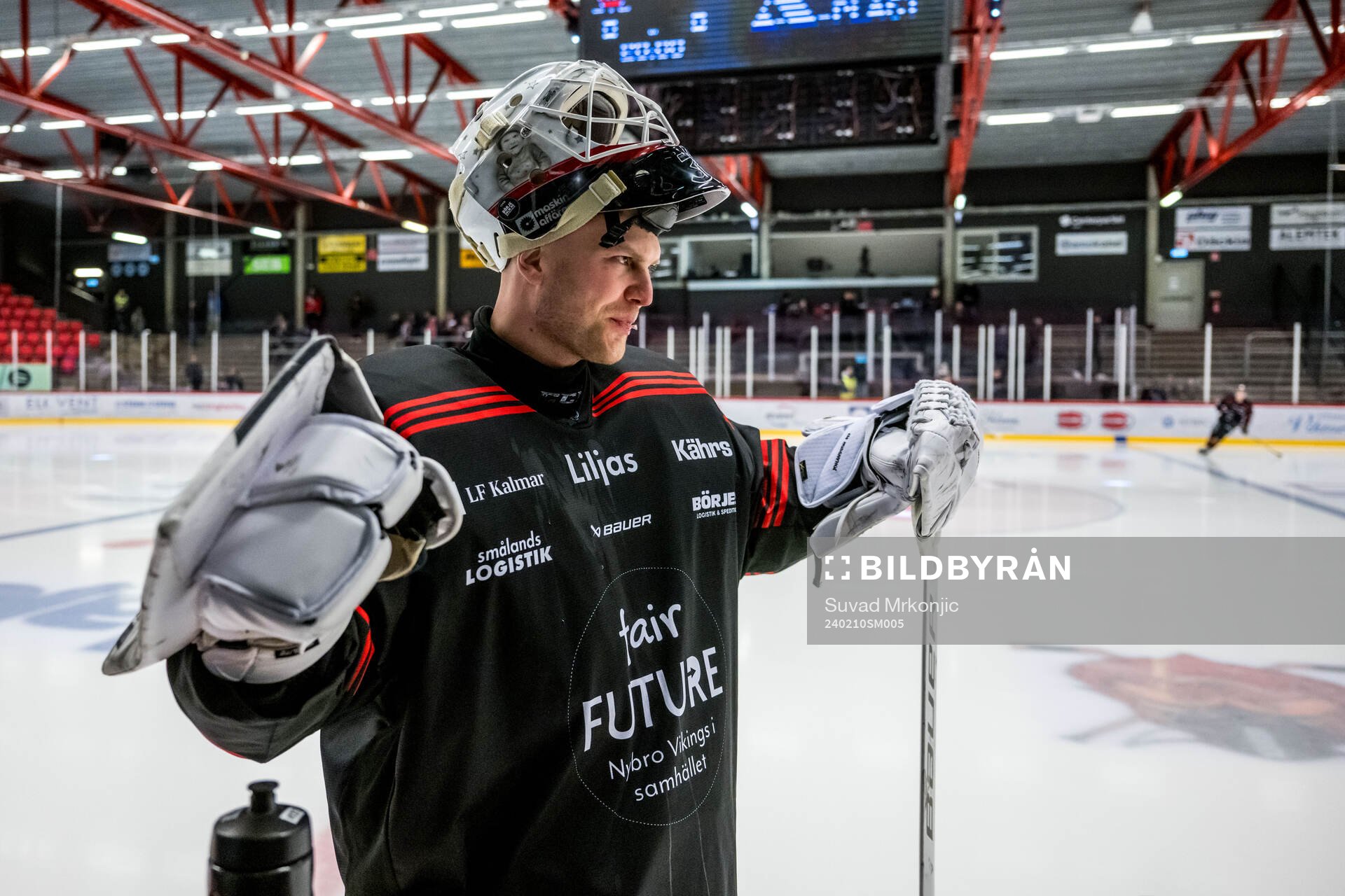 Nybros målvakt Robin Johansson