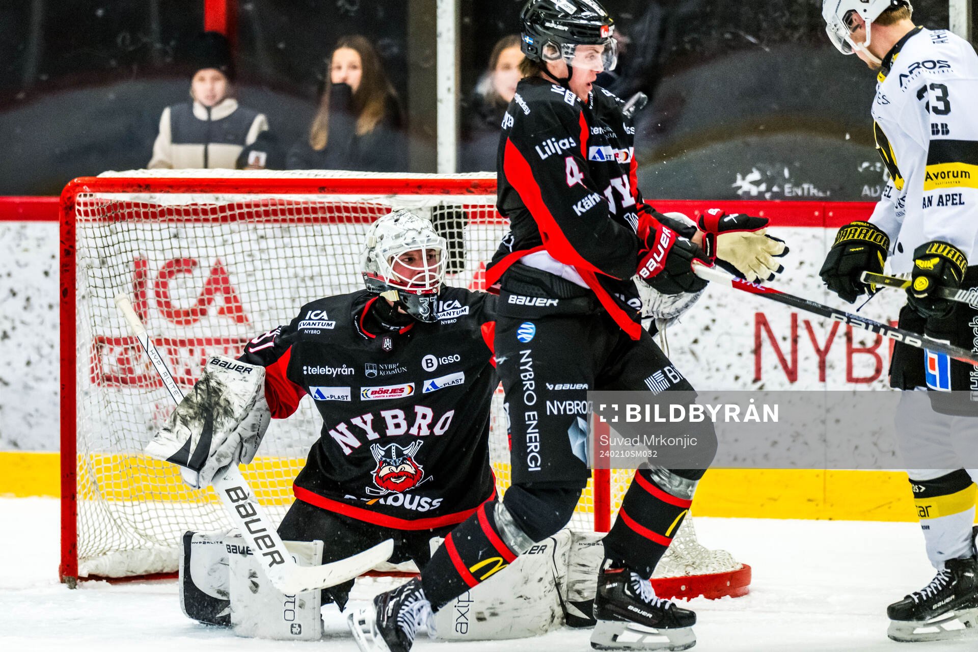 Nybros målvakt Robin Johansson
