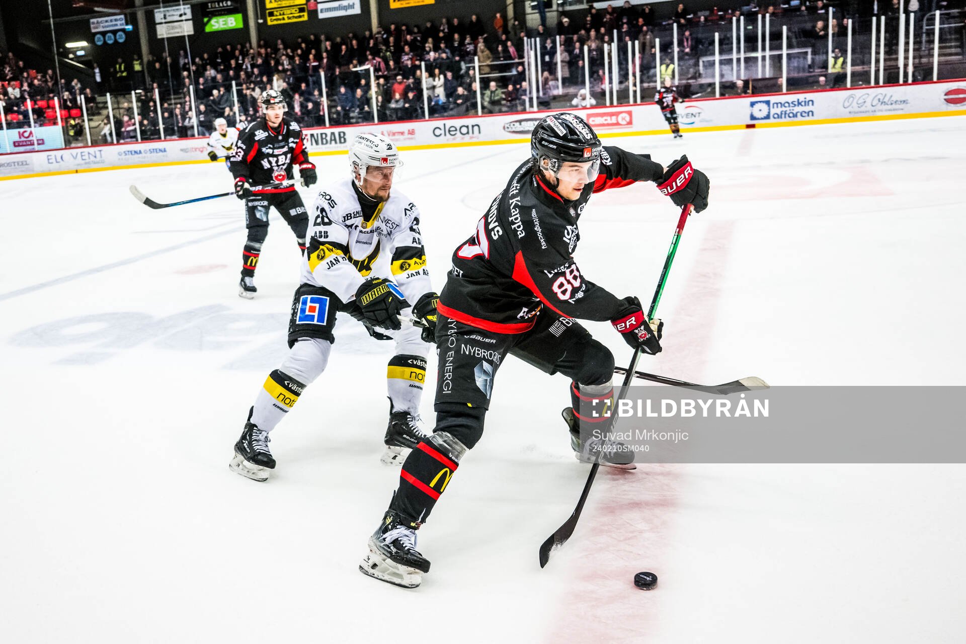 Västerås Jasse Ikonen och Nybros Maksim Semjonov