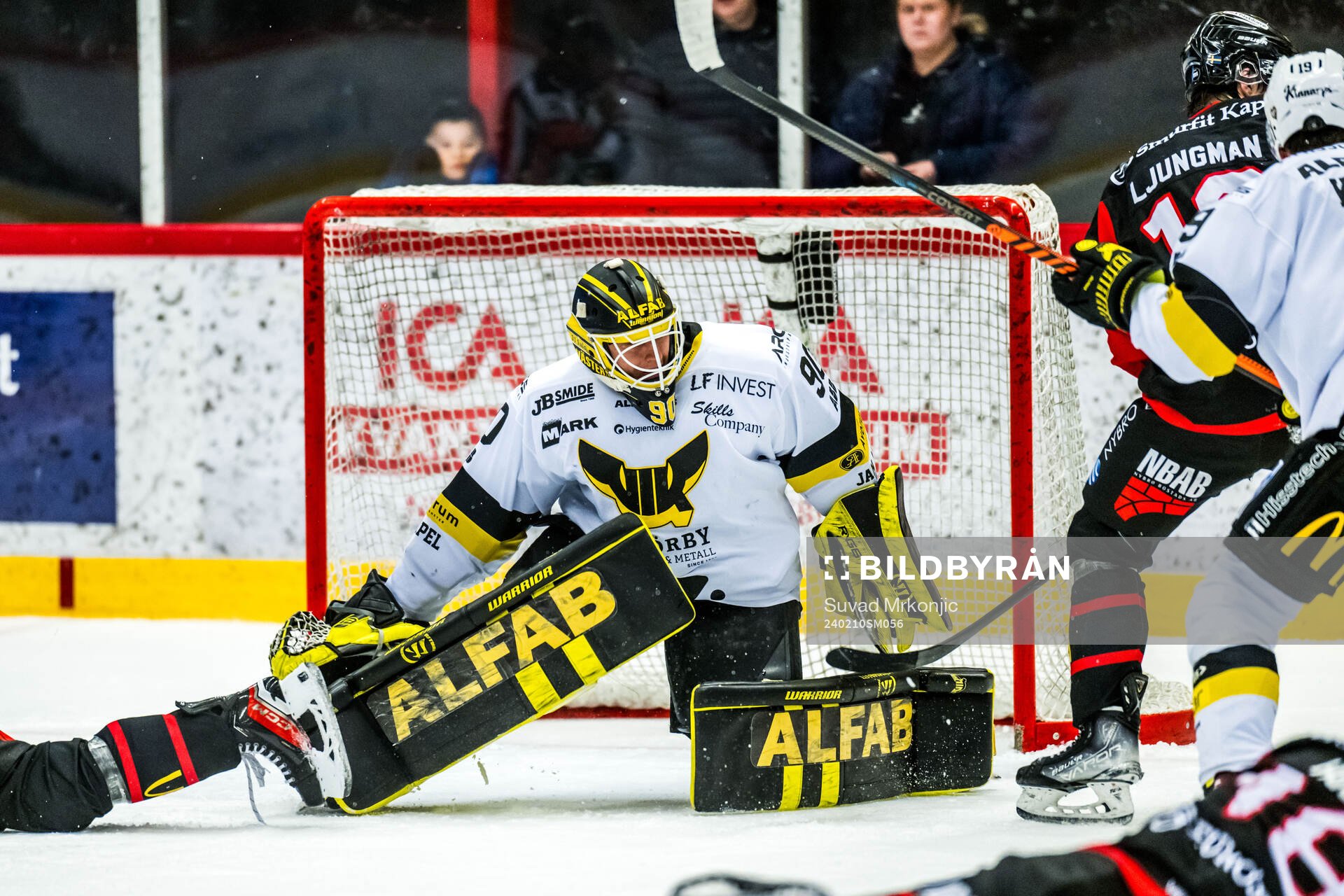 Västerås målvakt Ian Blomquist